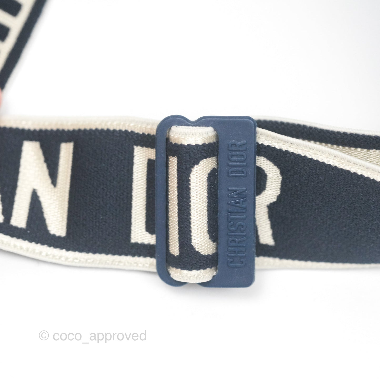 Christian Dior Diorclub V1U Dior Blue Oblique Visor