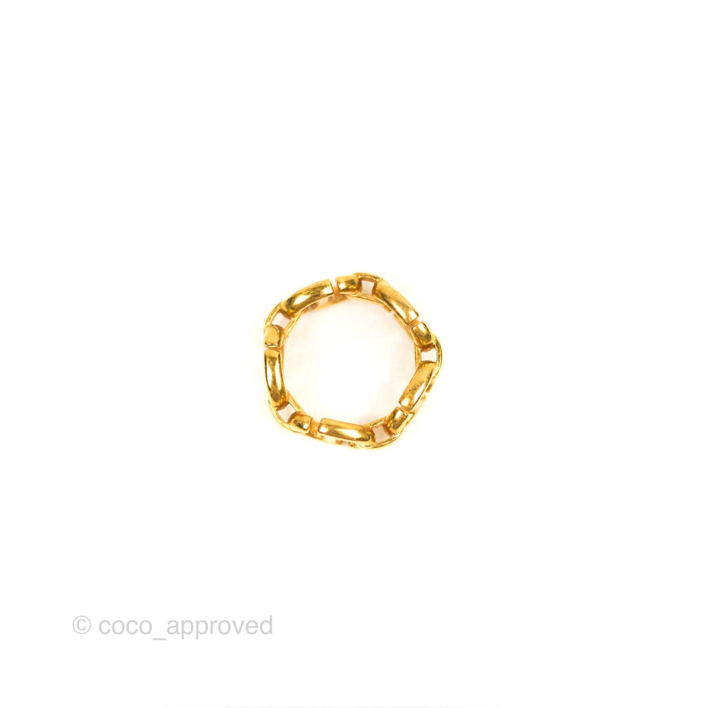 Christian Dior CD Navy Ring Size S