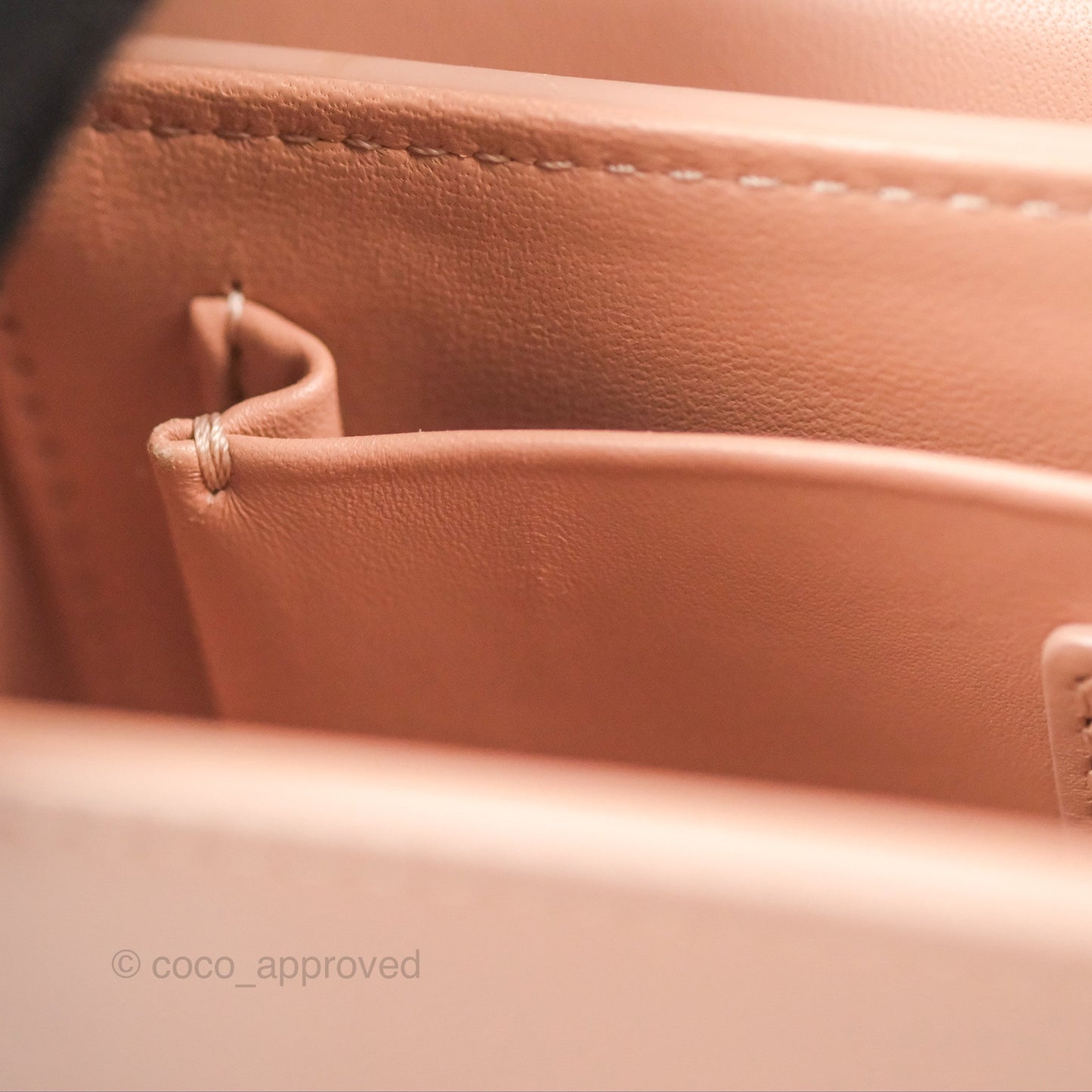Christian Dior 30 Montaigne Beige Calfskin Box Bag