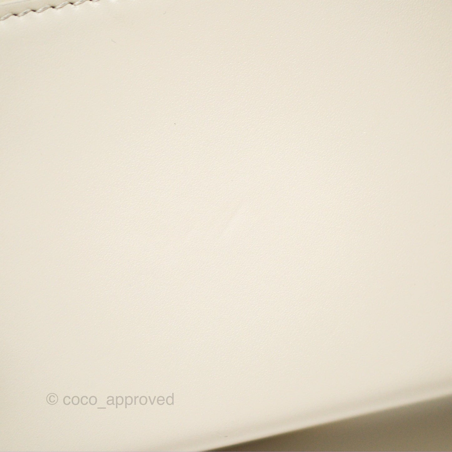 Christian Dior 30 Montaigne Box Bag White Calfskin