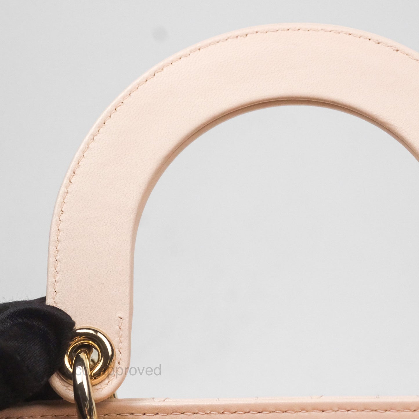 Christian Dior Lambskin My ABCDior Lady Dior Pink Gold Hardware