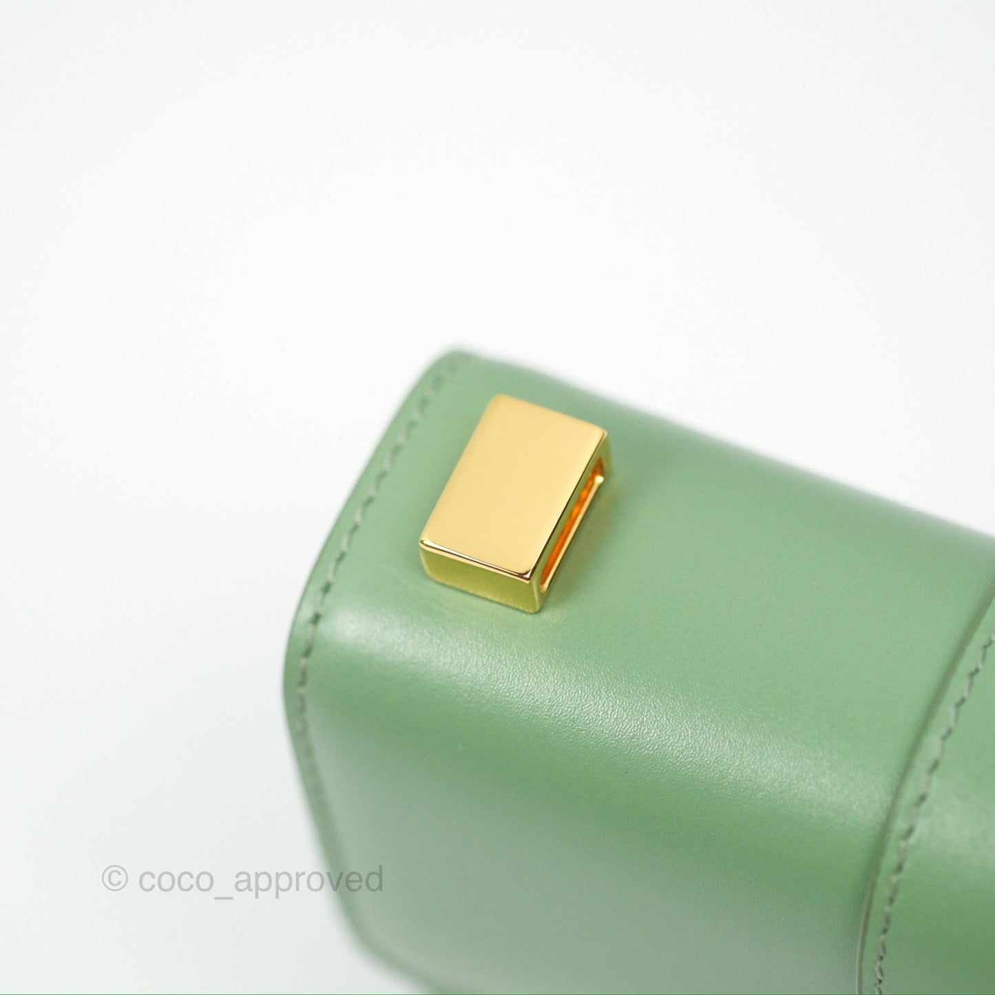 Dior Micro 30 Montaigne Flap Bag Mint Green Smooth Calfskin