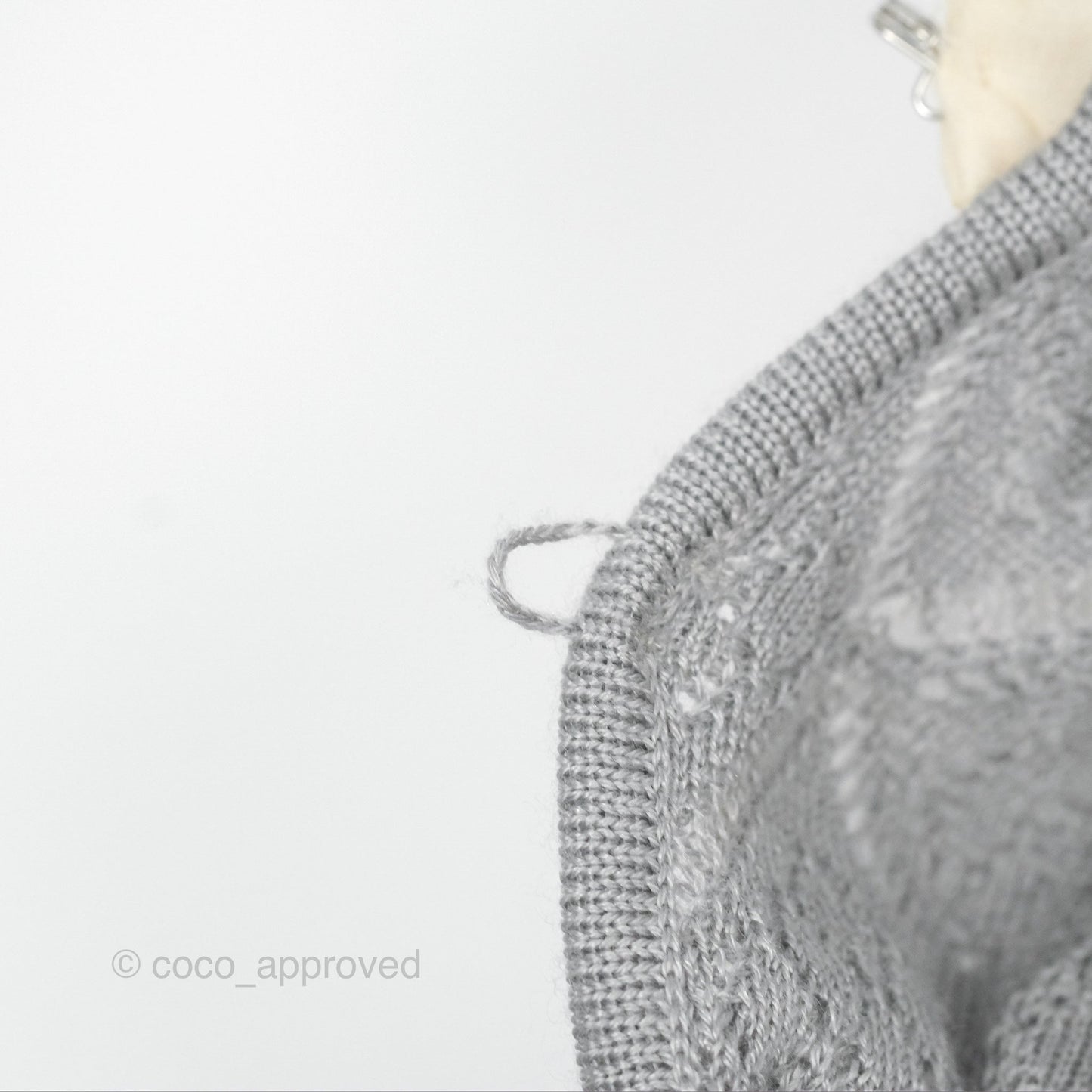 Christian Dior Knit Dress Grey Size 34