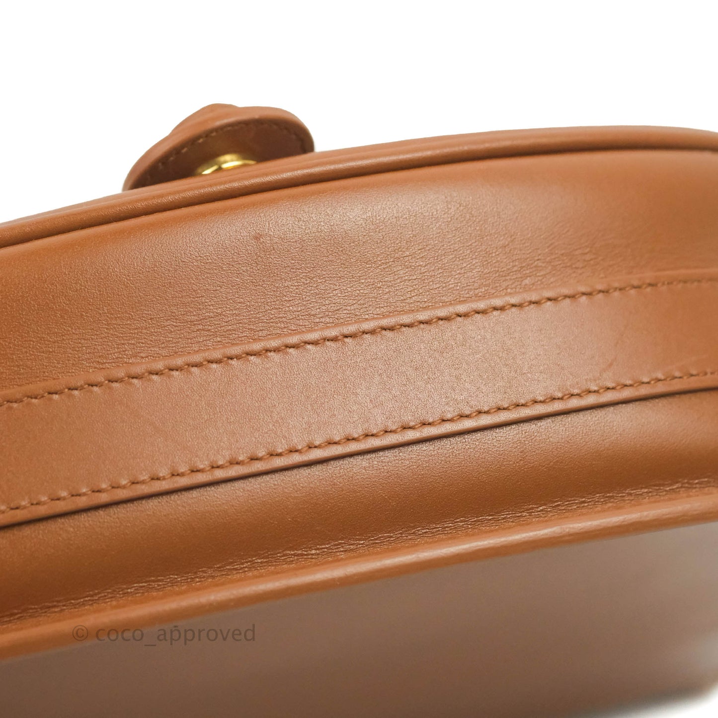 Dior Medium Bobby Bag Brown Calfskin Gold Hardware