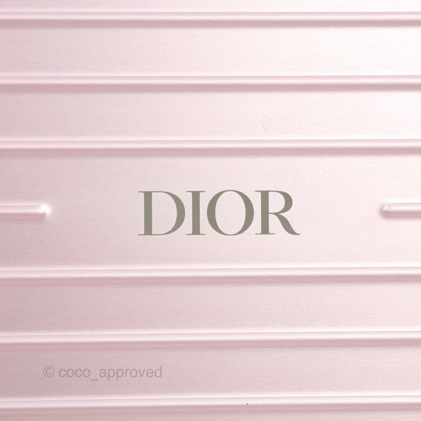 Dior x Rimowa Aluminum Personal Clutch Rose