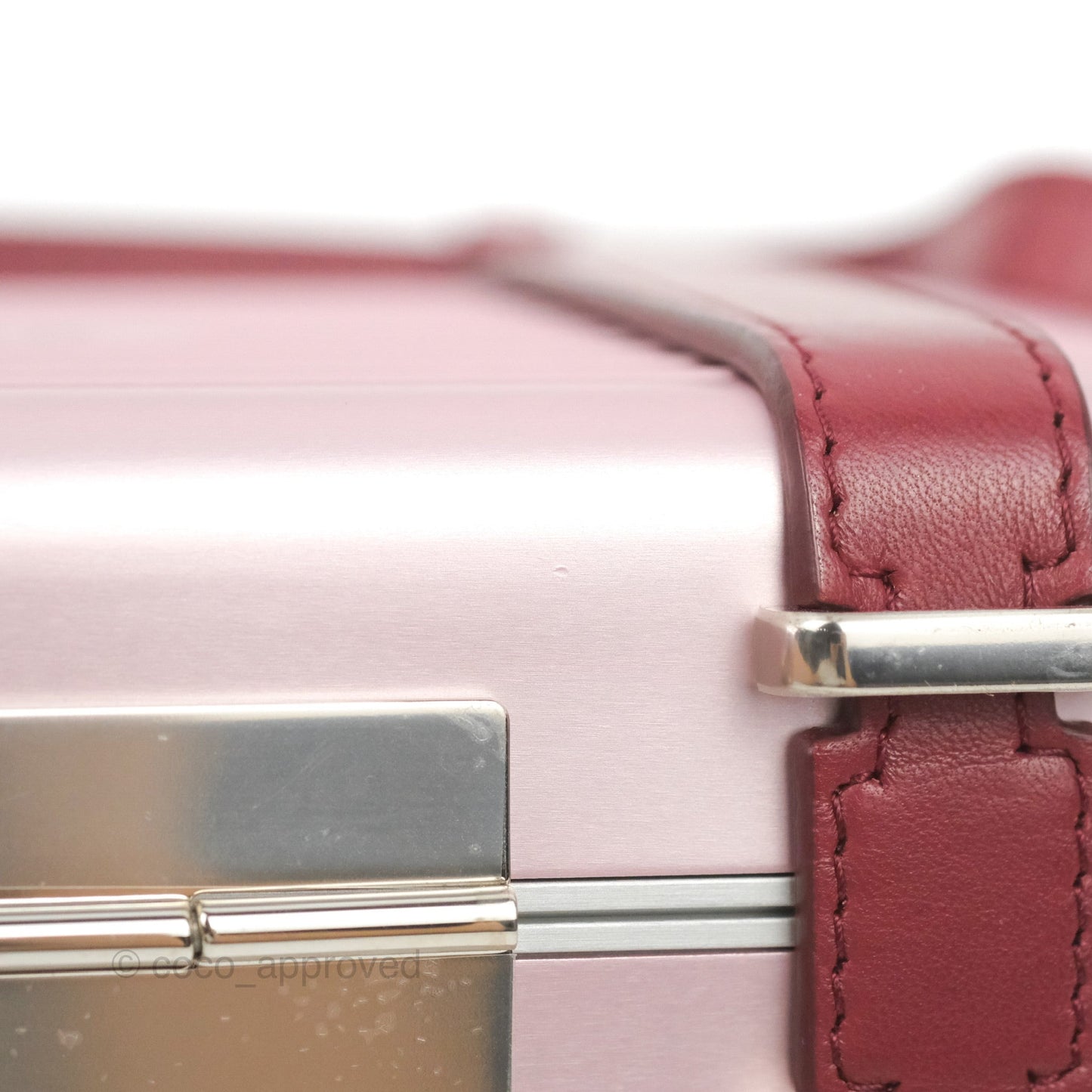 Dior x Rimowa Aluminum Personal Clutch Rose
