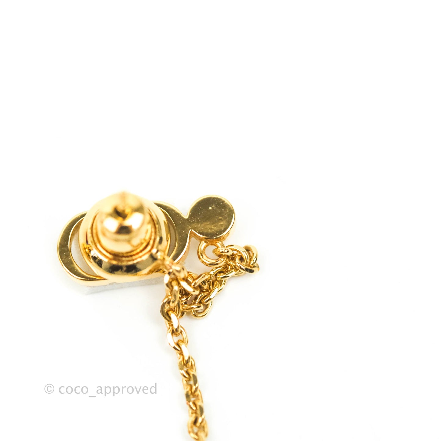 Christian Dior Crystal Star CD Long Drop Earrings