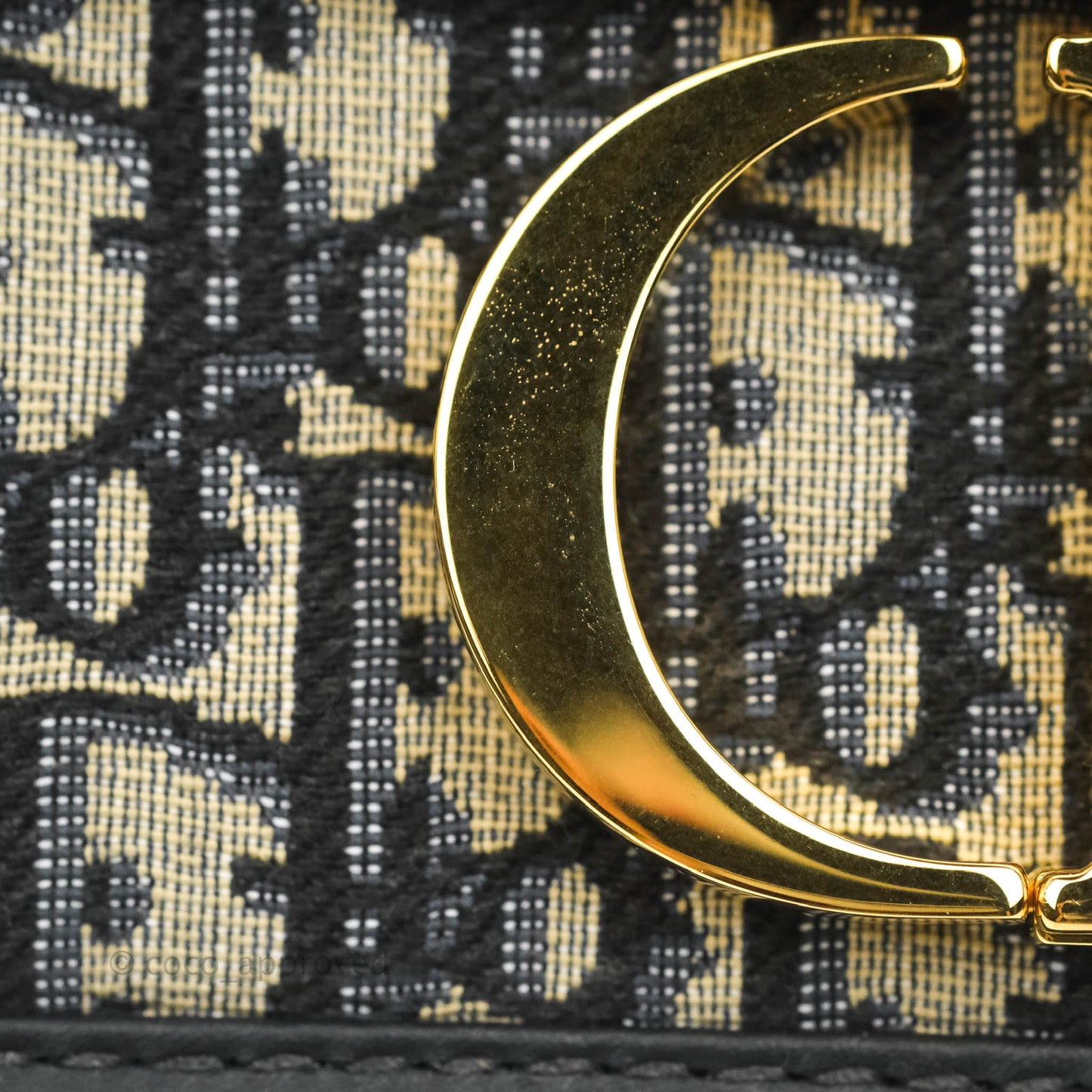Dior 30 Montaigne Bag Blue Dior Oblique Jacquard