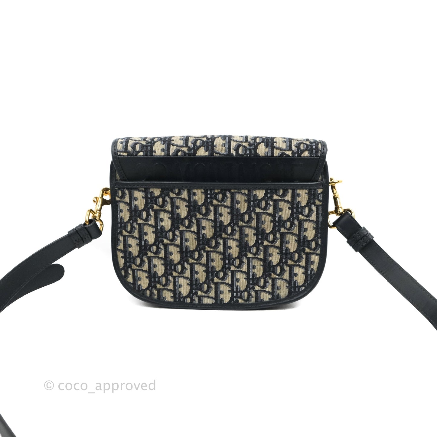 Dior Medium Bobby Bag Blue Oblique Jacquard Canvas