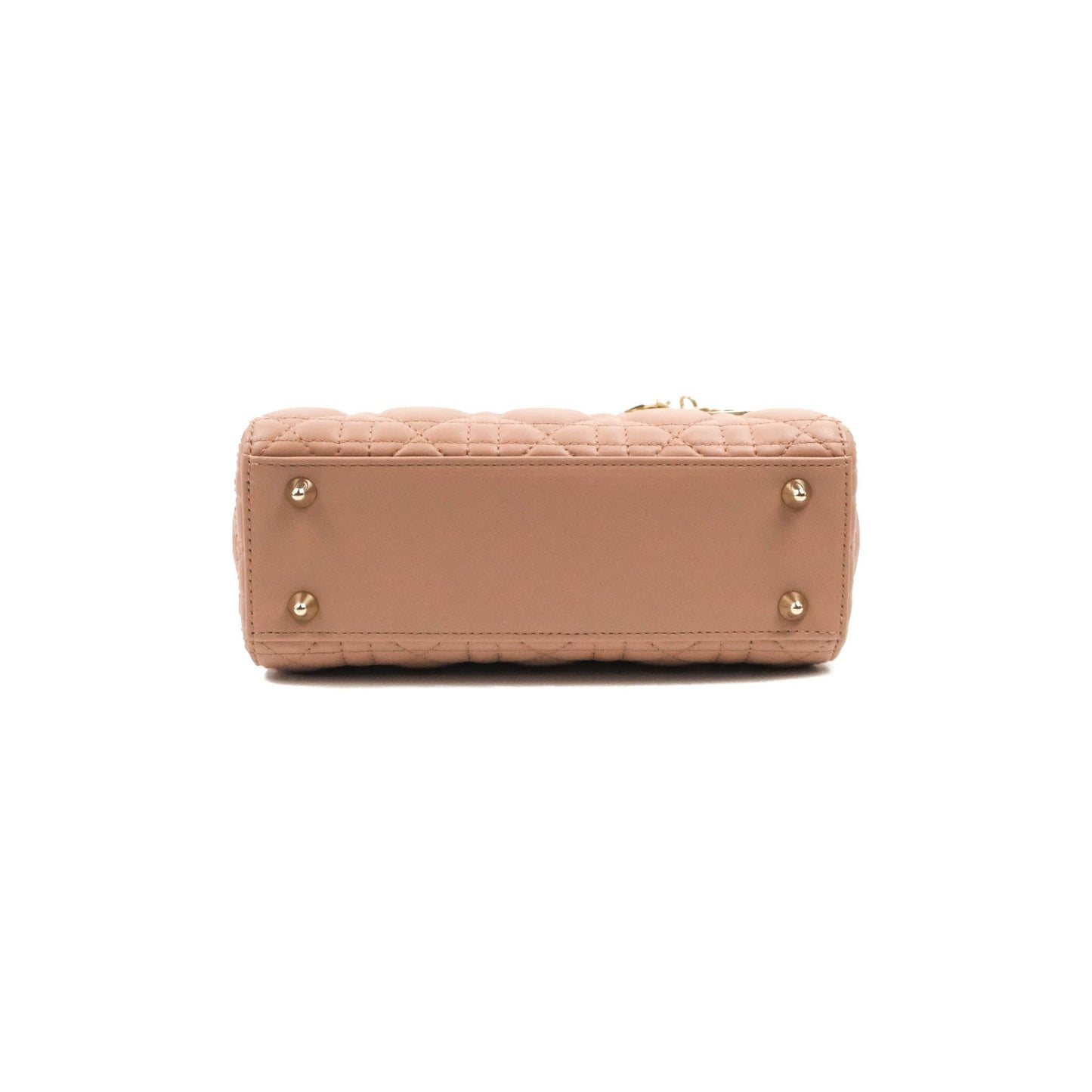 Christian Dior Lambskin My ABCDior Lady Dior Fard Gold Hardware