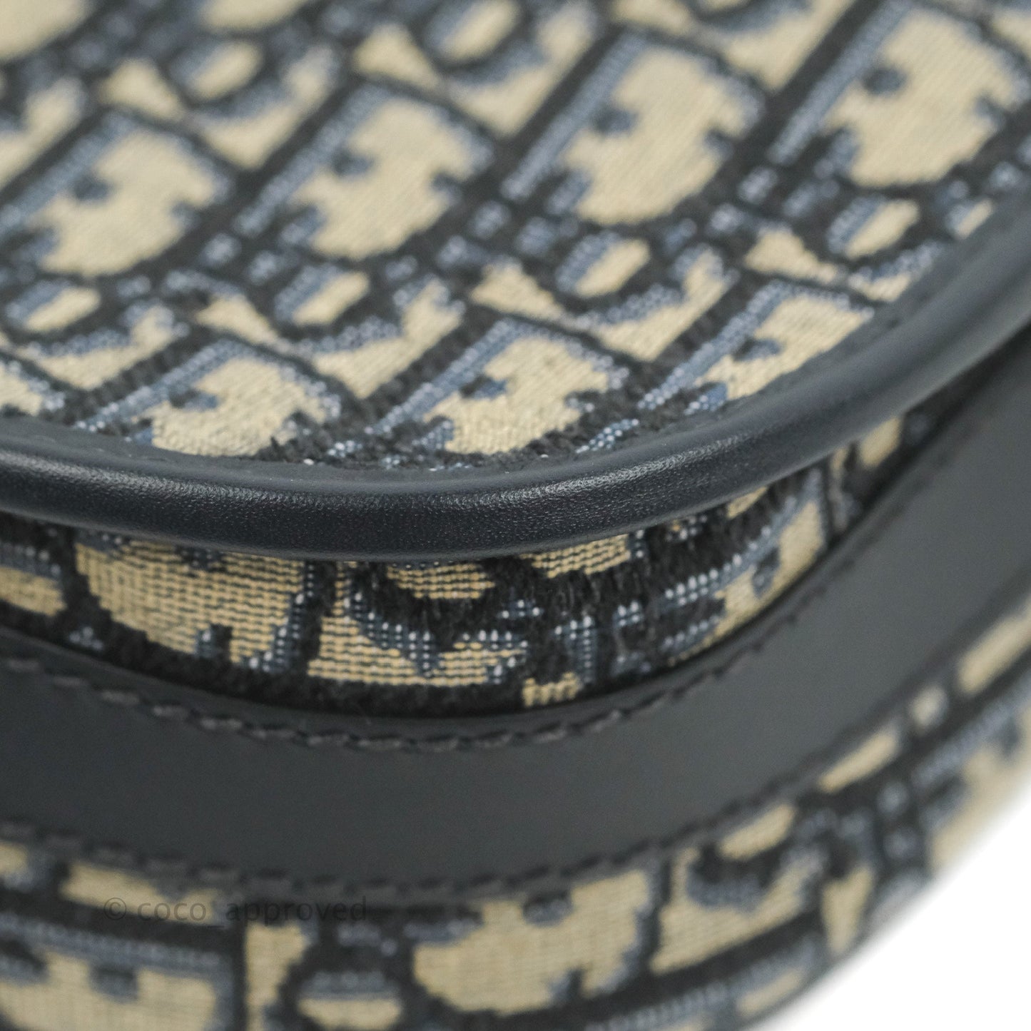 Dior Medium Bobby Bag Blue Oblique Jacquard Canvas