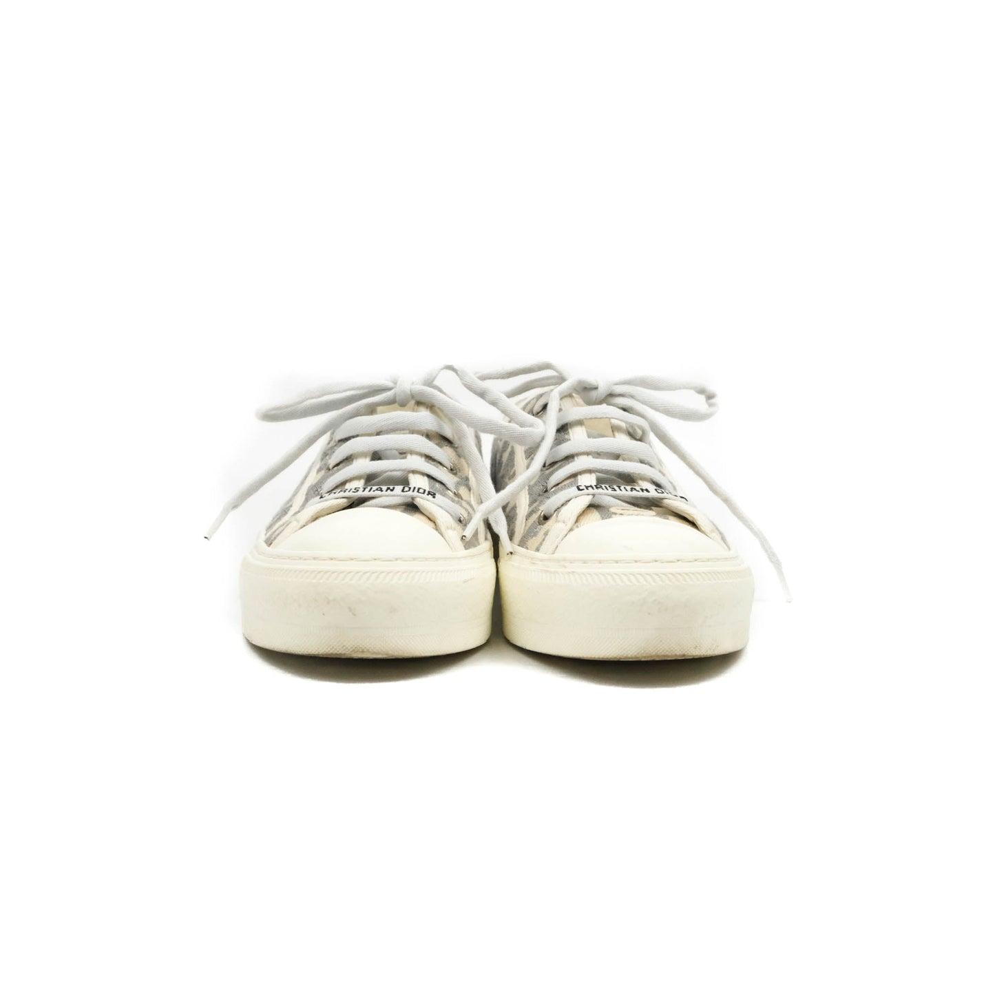 Christian Dior Walk'n' Dior Gray Dior Oblique Sneaker Size 36