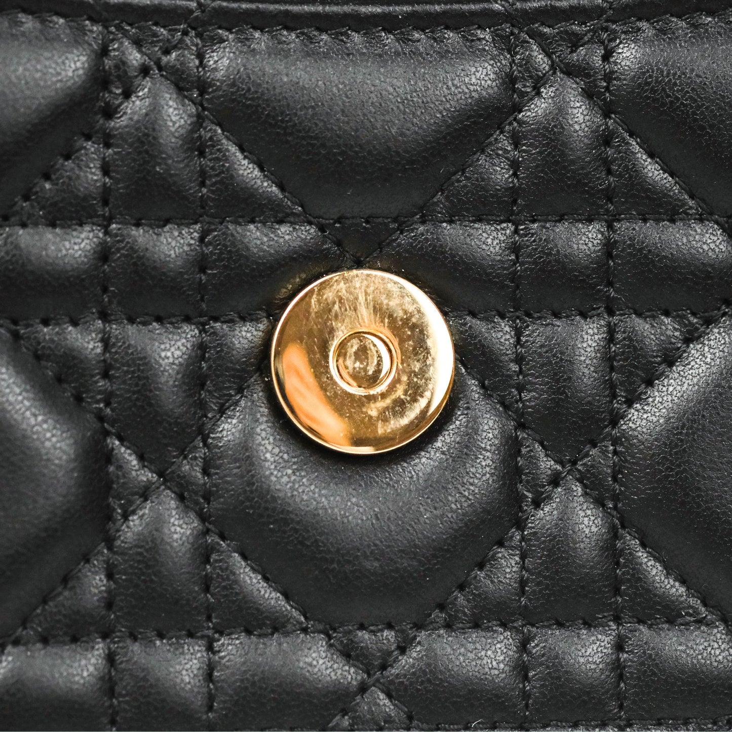 Dior Miss Dior Mini Bag Black Cannage Lambskin