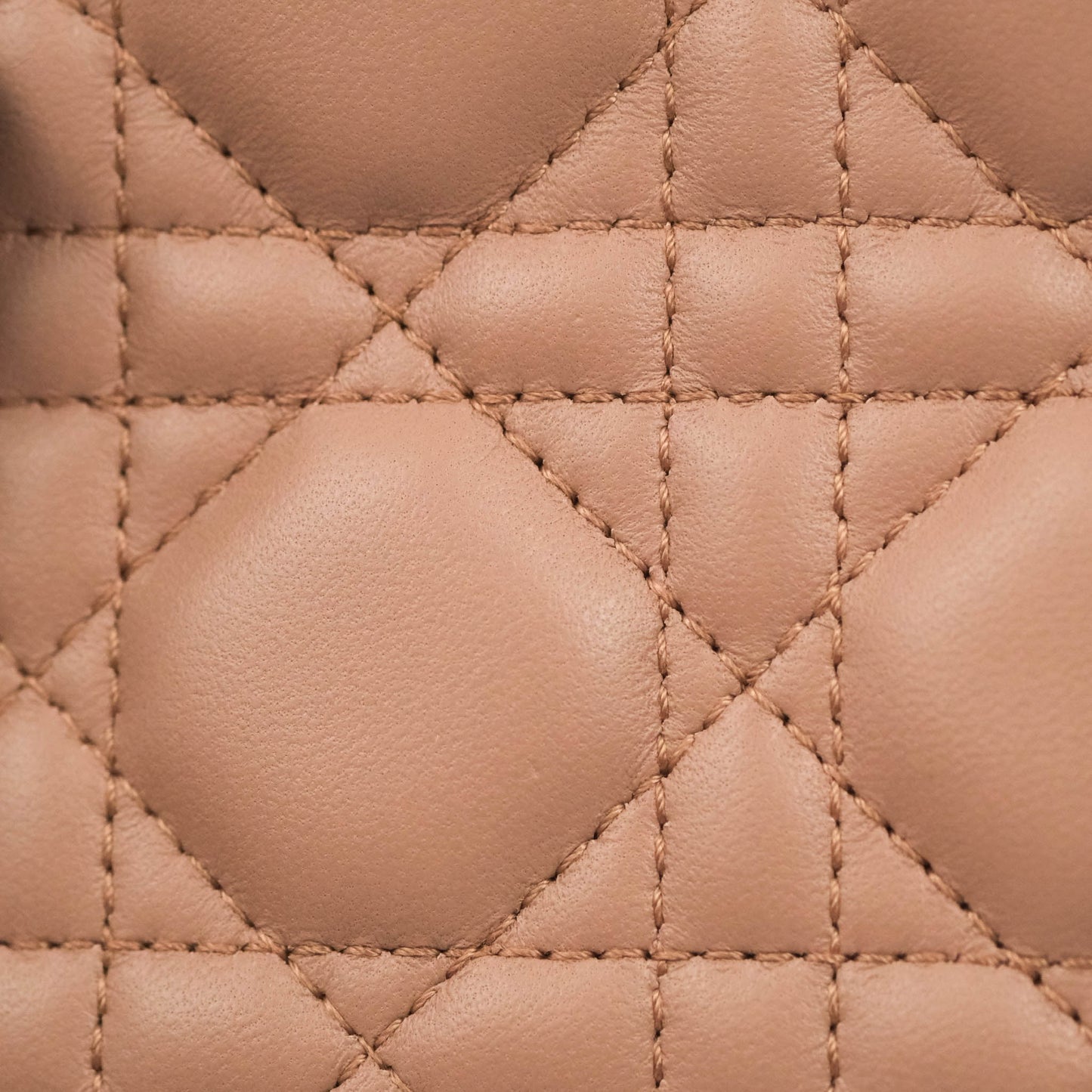 Christian Dior Lambskin My ABCDior Lady Dior Fard Gold Hardware
