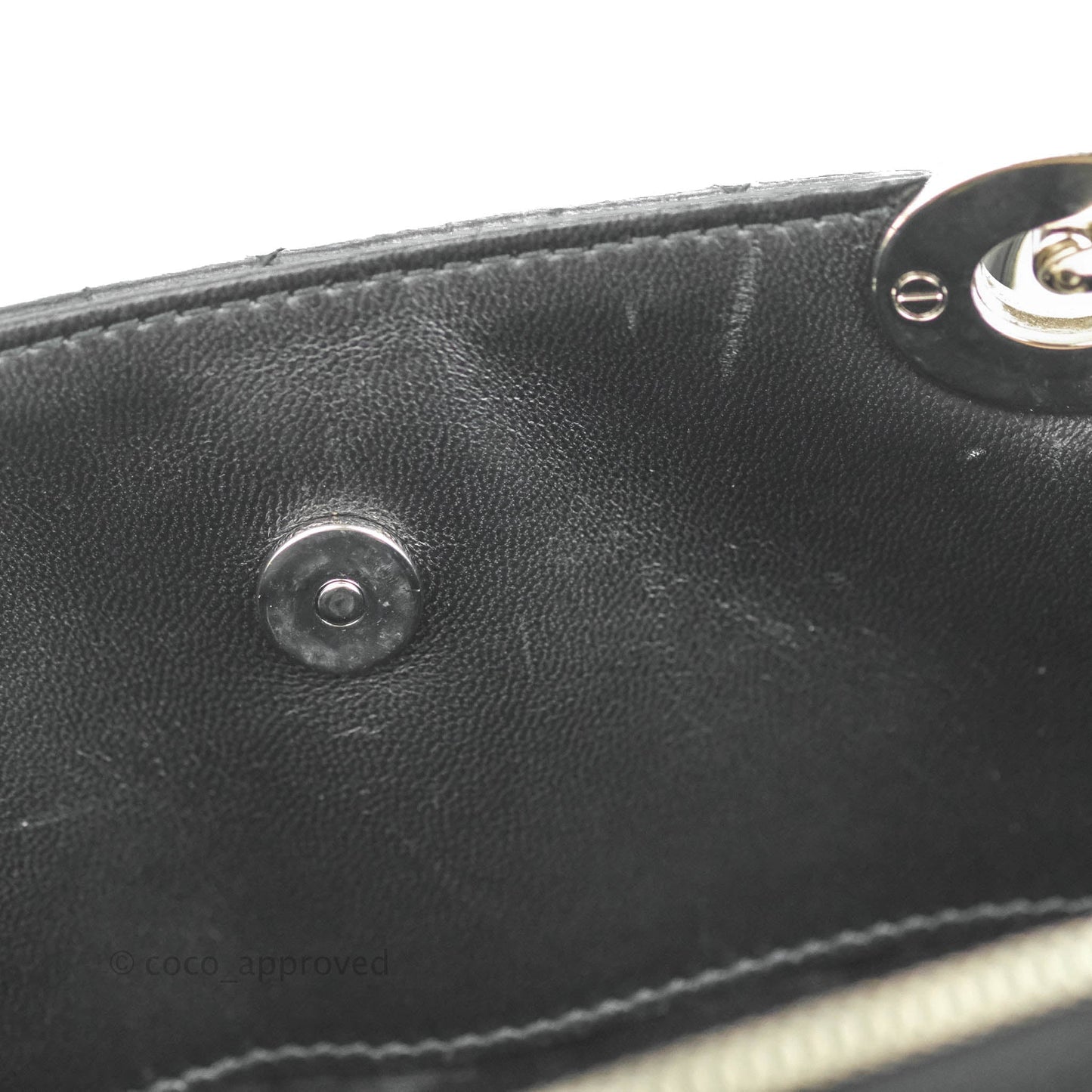 Christian Dior Lambskin Cannage Large Soft Shopping Tote Black