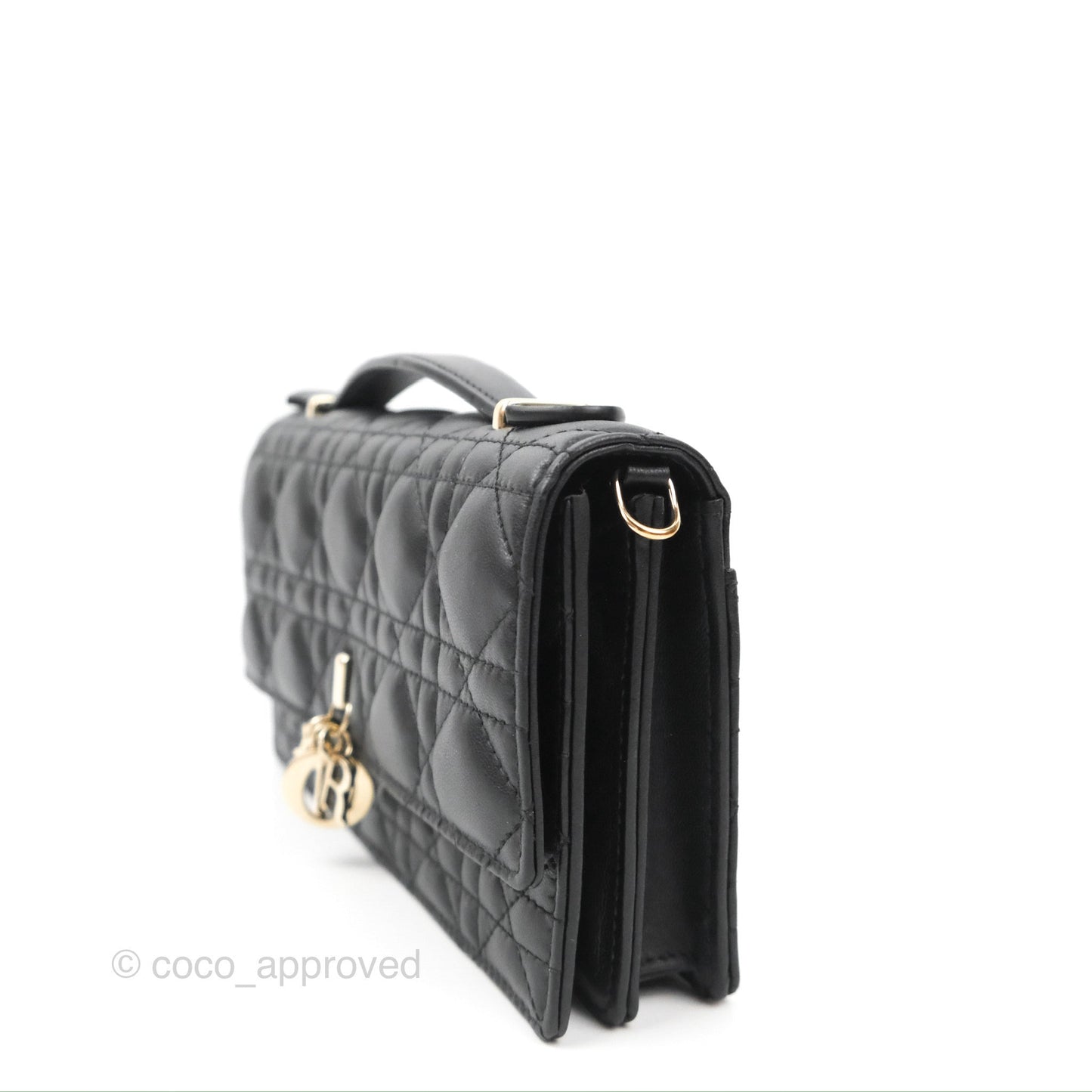 Dior Miss Dior Mini Bag Black Cannage Lambskin