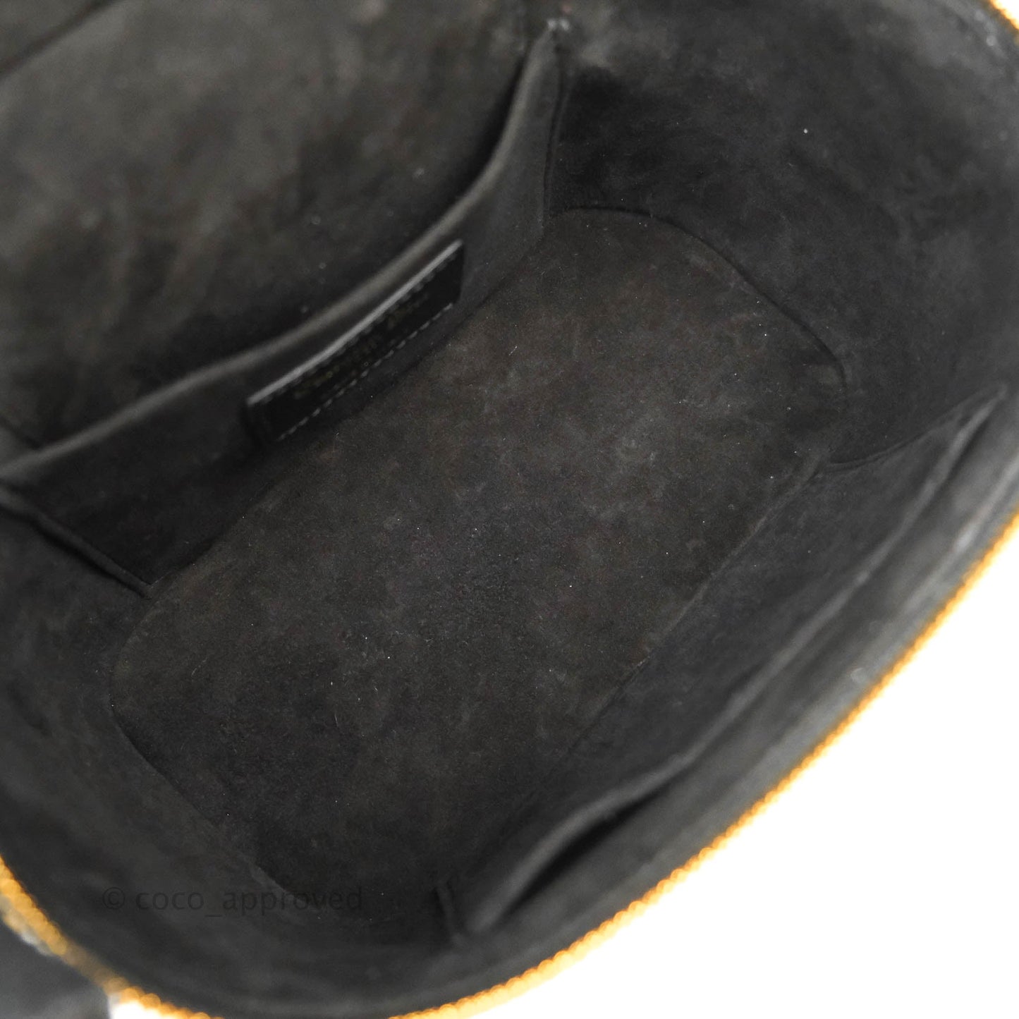 Christian Dior Small Diortravel Vanity Case Black Lambskin Cannage