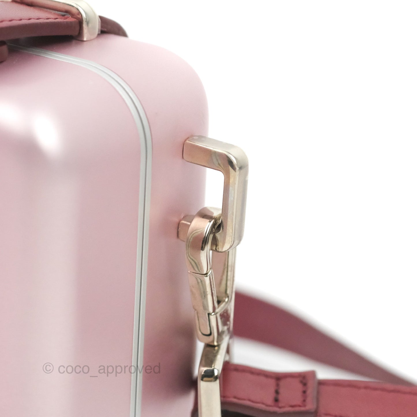 Dior x Rimowa Aluminum Personal Clutch Rose