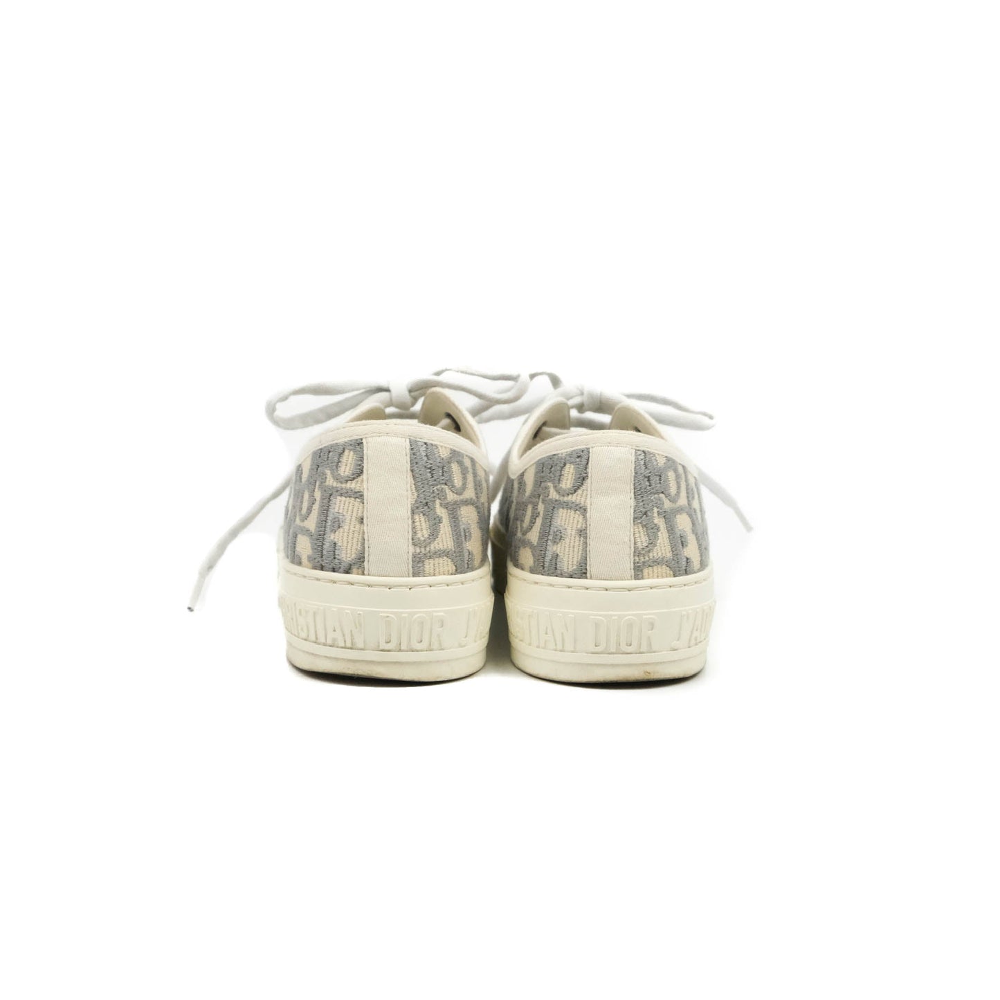 Christian Dior Walk'n' Dior Gray Dior Oblique Sneaker Size 36