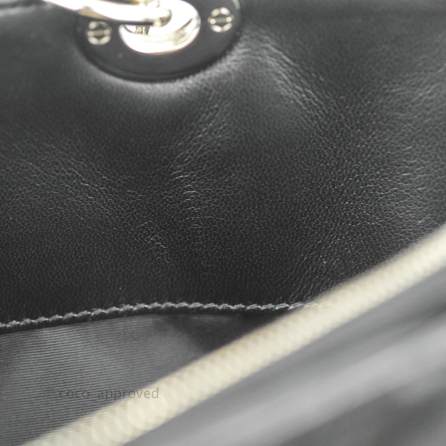 Christian Dior Lambskin Cannage Large Soft Shopping Tote Black
