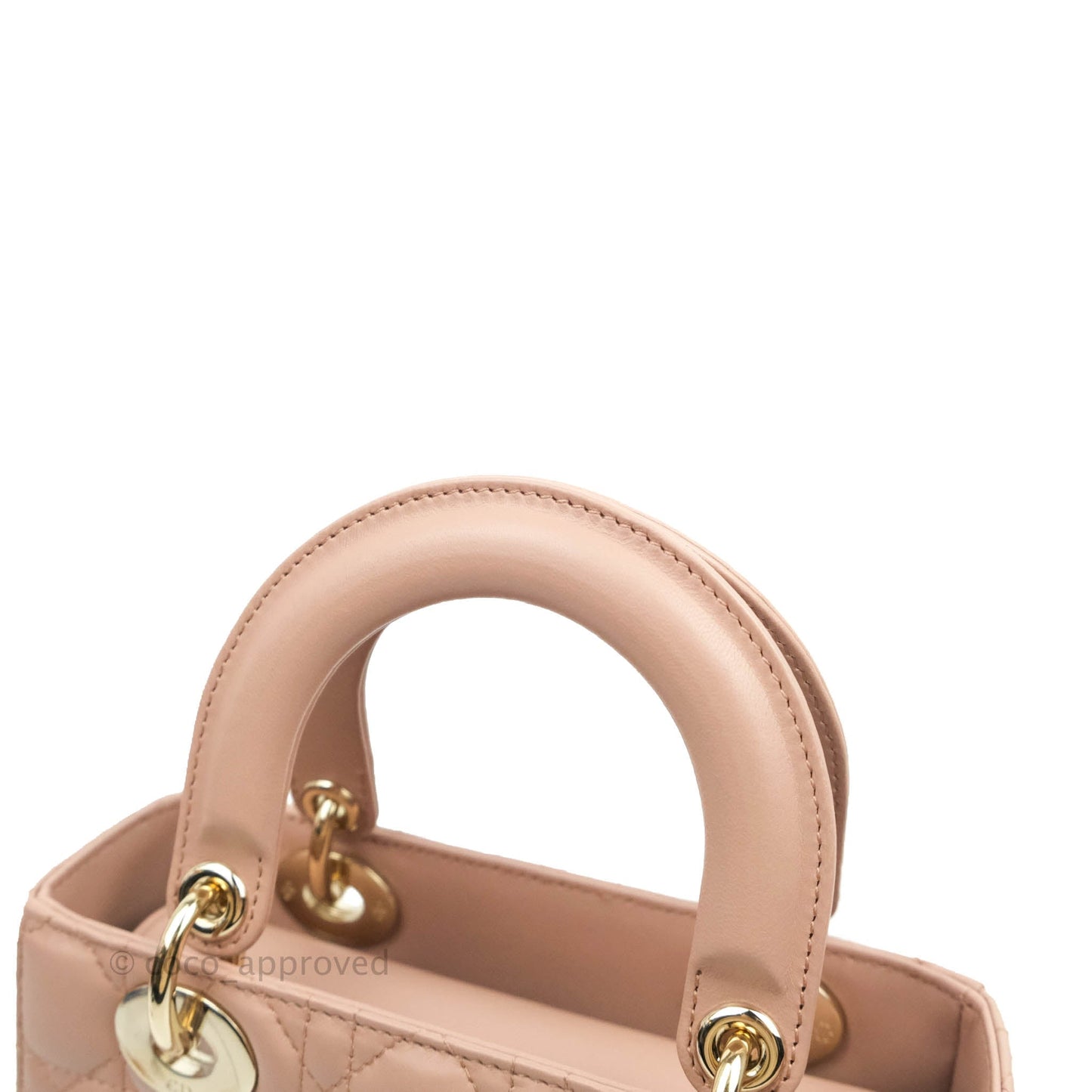 Christian Dior My ABCDior Lady Dior Fard Blush Lambskin Gold Hardware