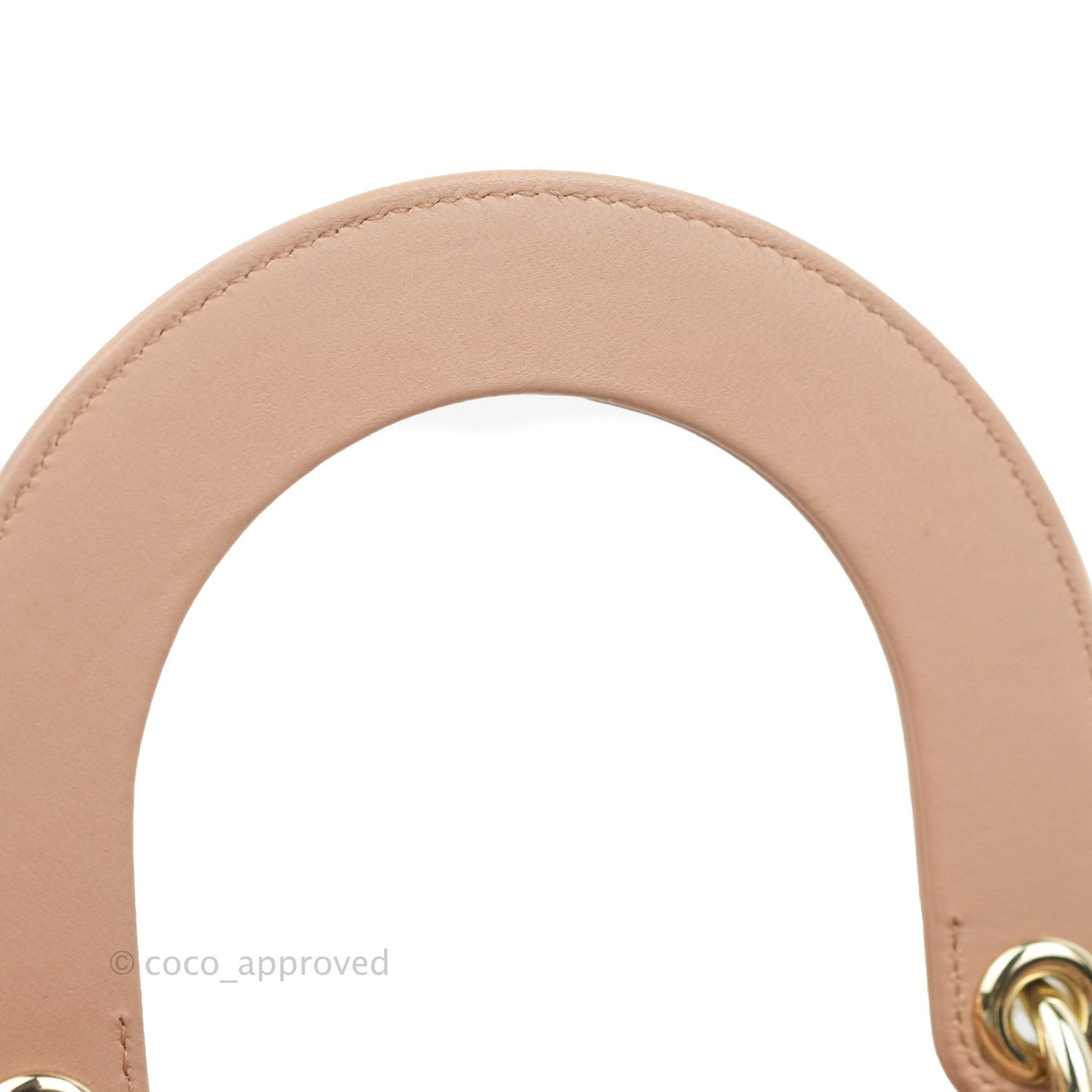 Christian Dior My ABCDior Lady Dior Fard Blush Lambskin Gold Hardware
