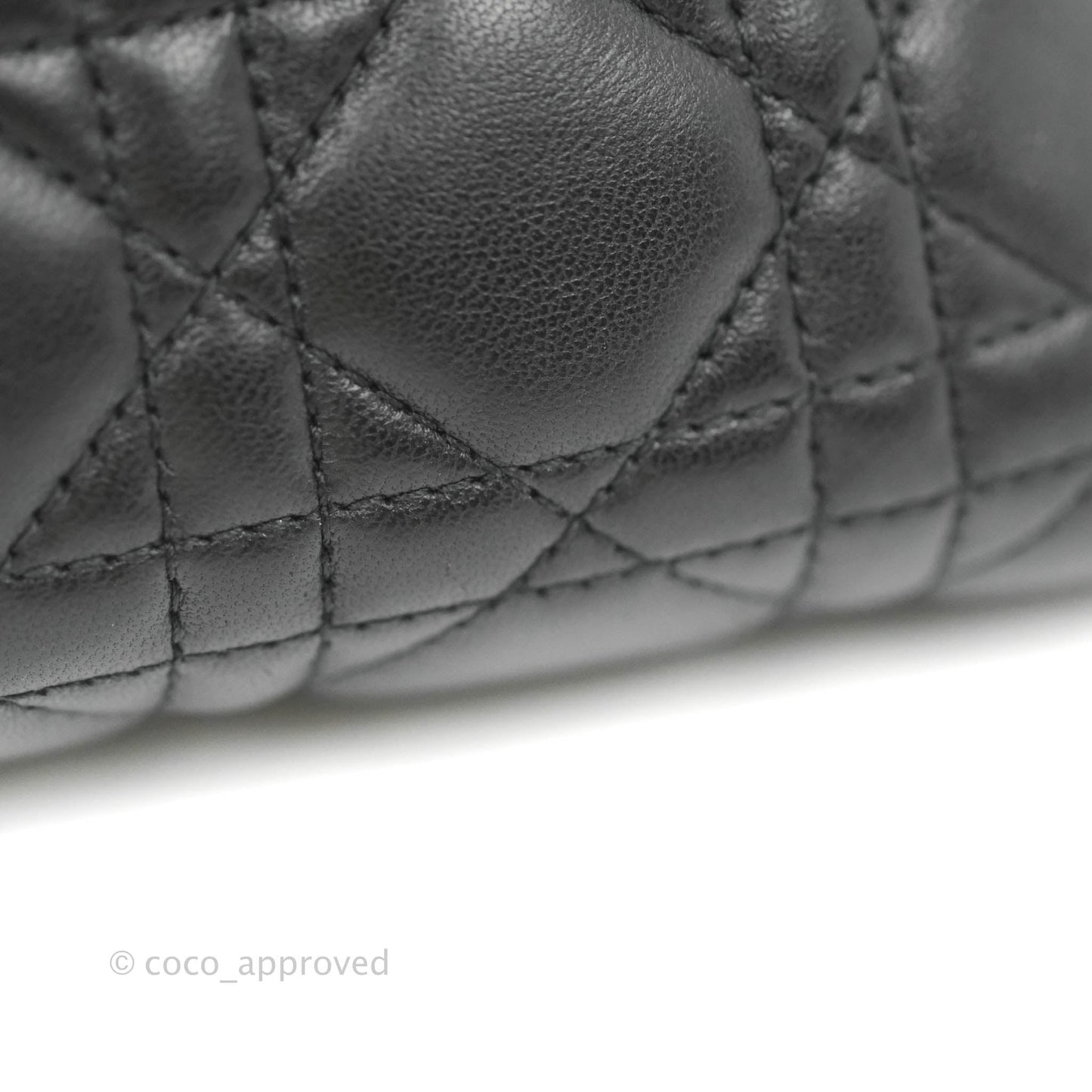 Christian Dior Lambskin Cannage Large Soft Shopping Tote Black