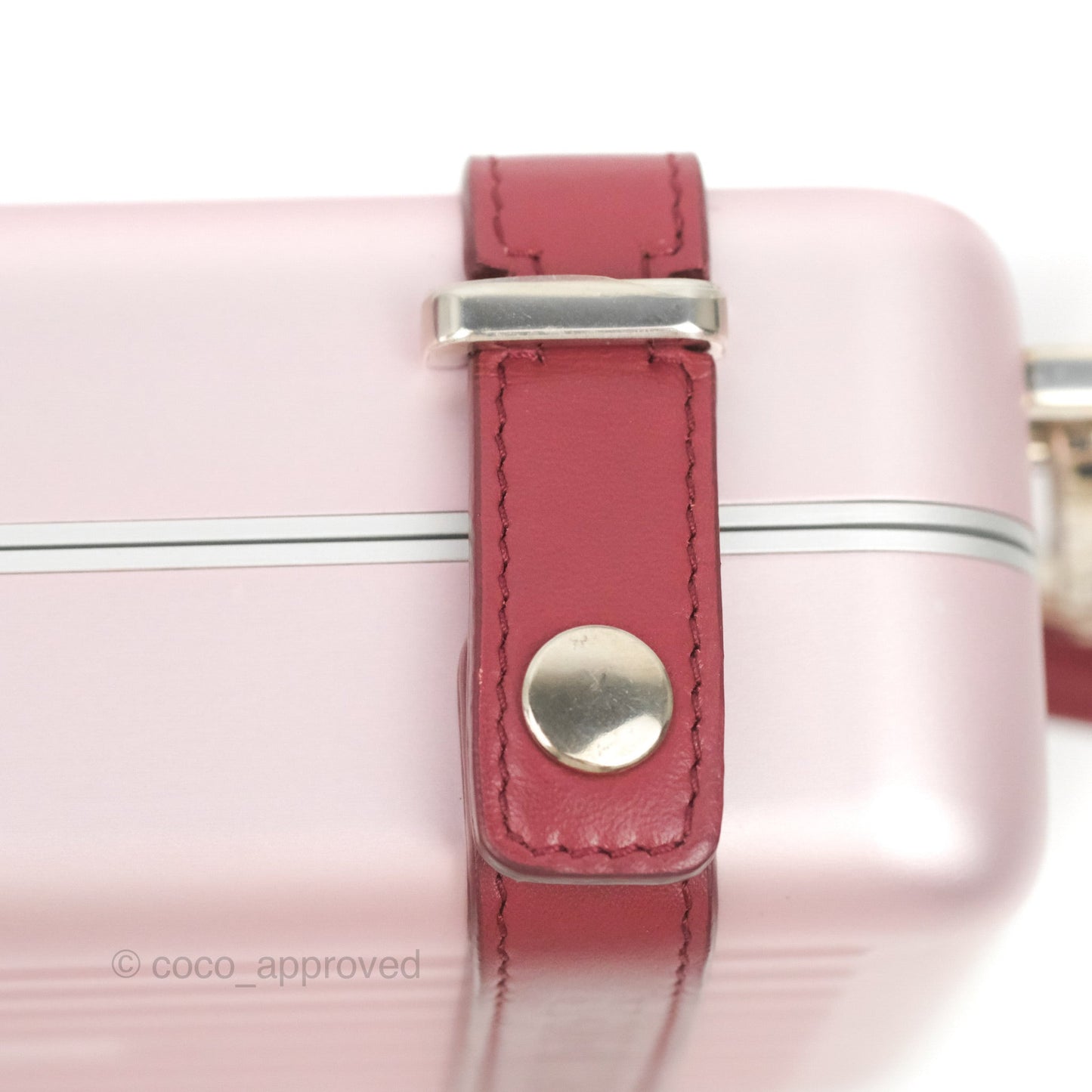 Dior x Rimowa Aluminum Personal Clutch Rose