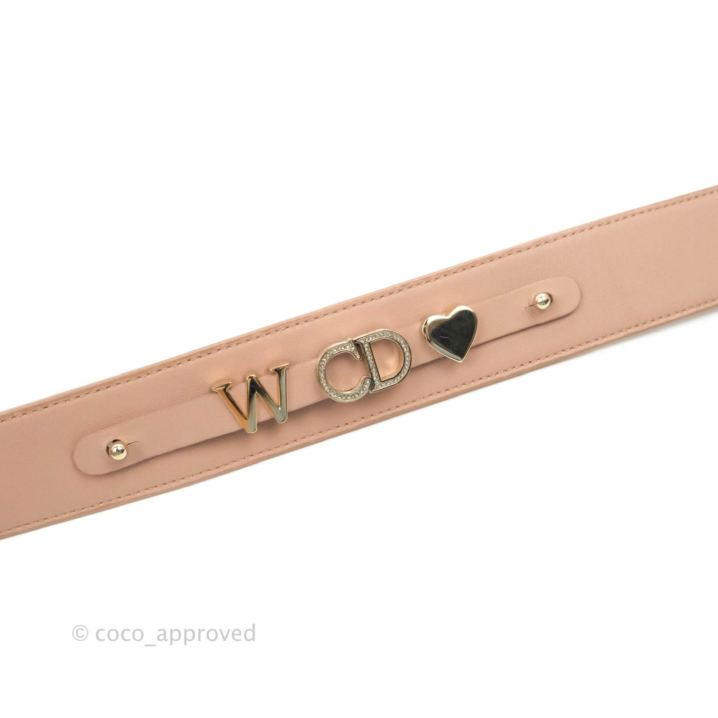 Christian Dior My ABCDior Lady Dior Fard Blush Lambskin Gold Hardware