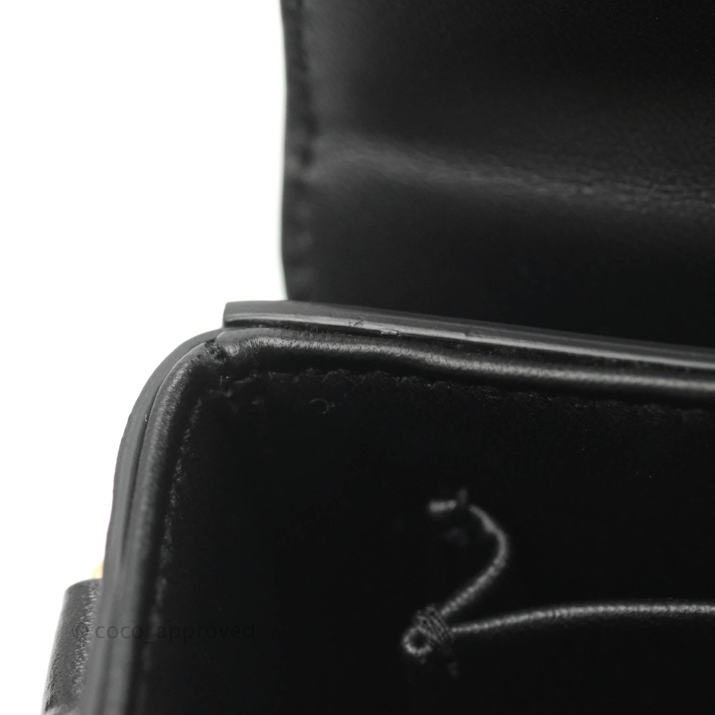 Christian Dior 30 Montaigne Box Bag Black Calfskin Gold Hardware