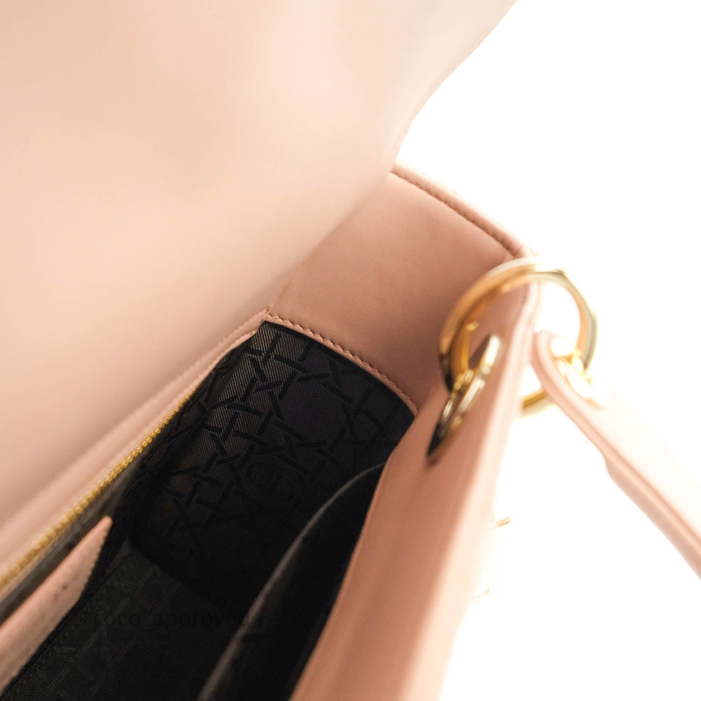 Christian Dior My ABCDior Lady Dior Fard Blush Lambskin Gold Hardware