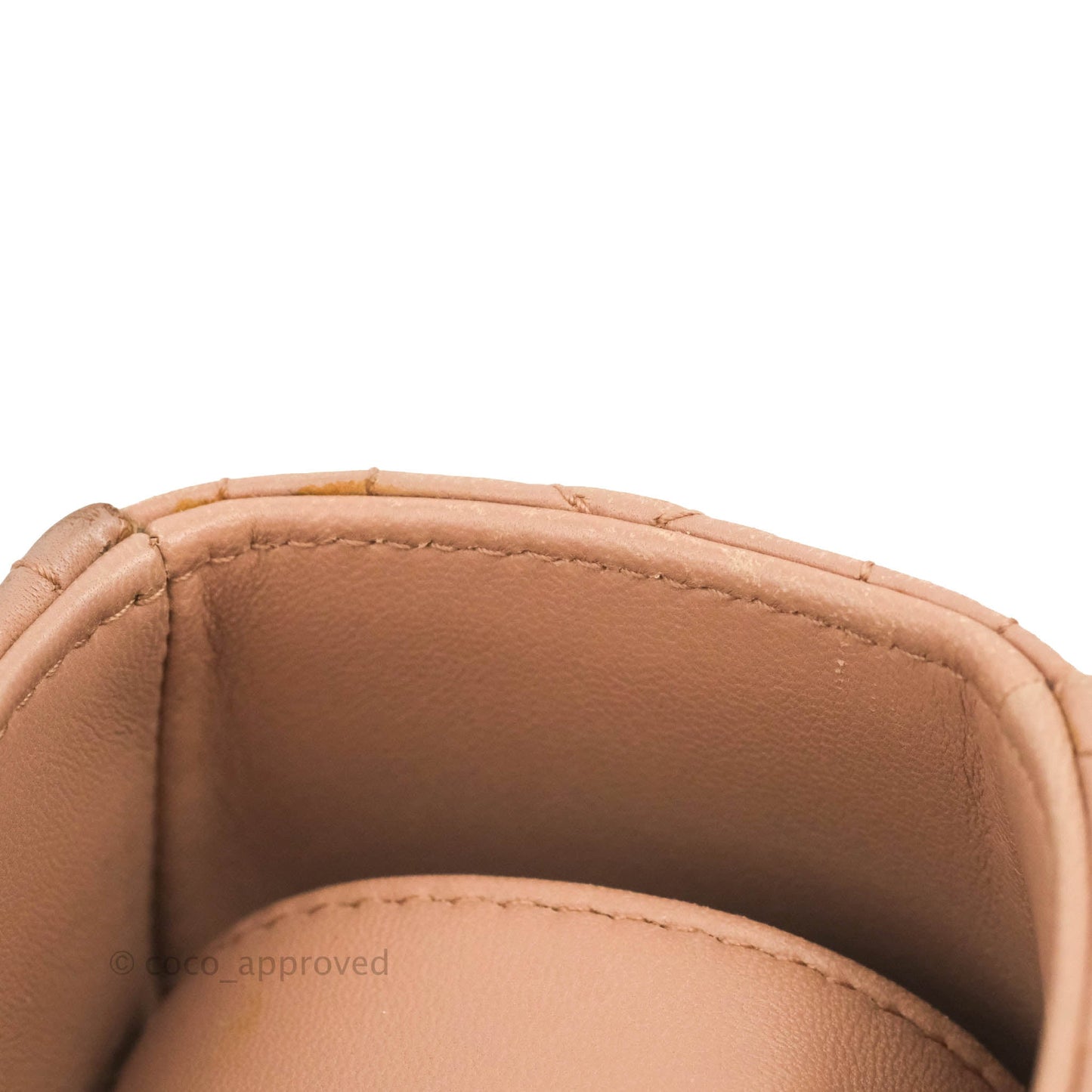 Christian Dior Medium Lady Dior Fard Blush Lambskin Gold Hardware