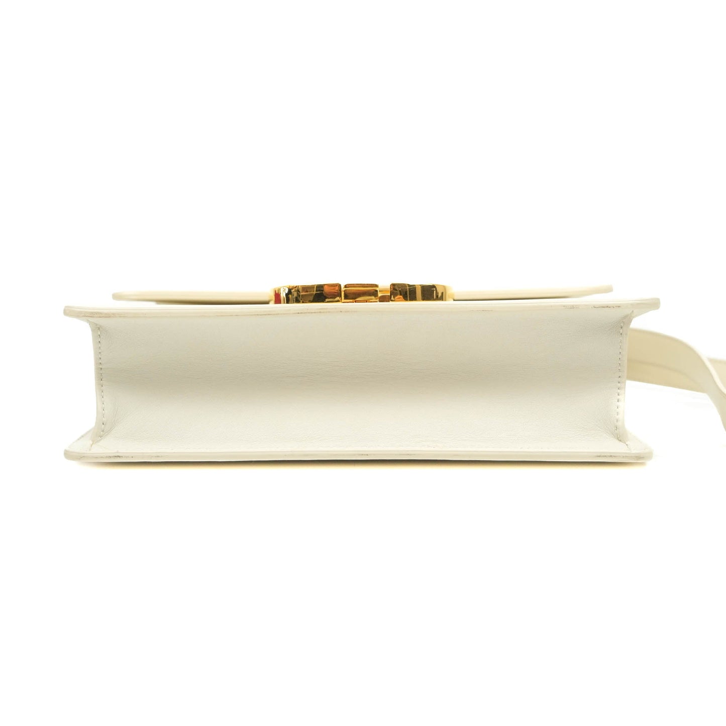 Dior Montaigne 30 Ivory Box Calfskin Gold Hardware