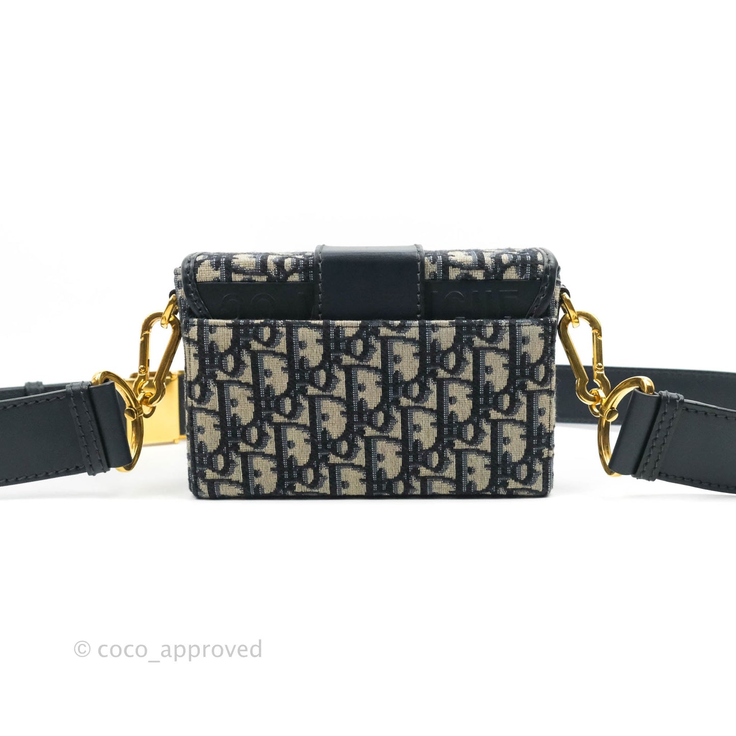 Christian Dior 30 Montaigne Oblique Jacquard Box Bag