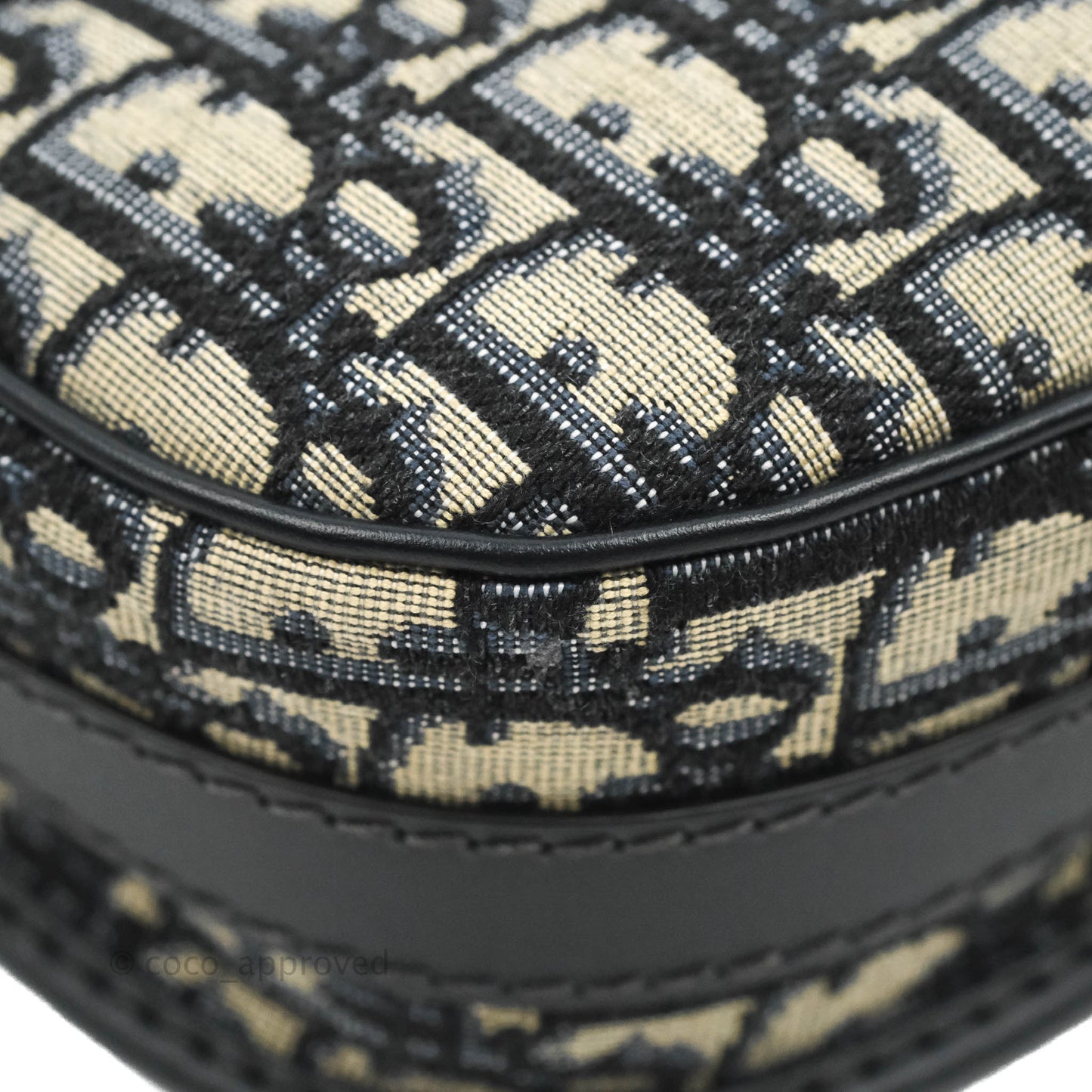 Dior Medium Bobby Bag Blue Oblique Jacquard Canvas