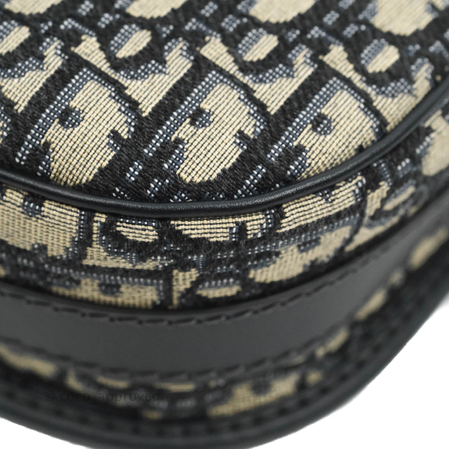 Dior Medium Bobby Bag Blue Oblique Jacquard Canvas