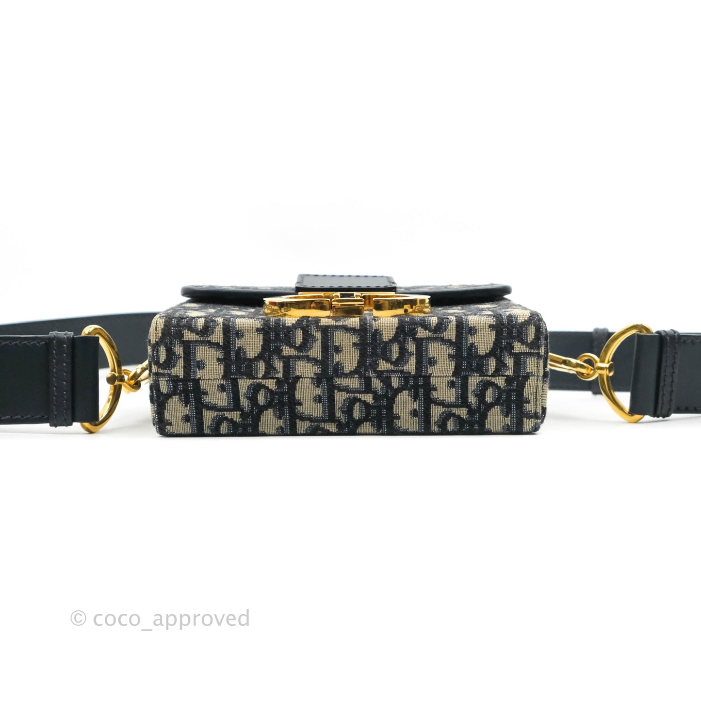 Christian Dior 30 Montaigne Oblique Jacquard Box Bag