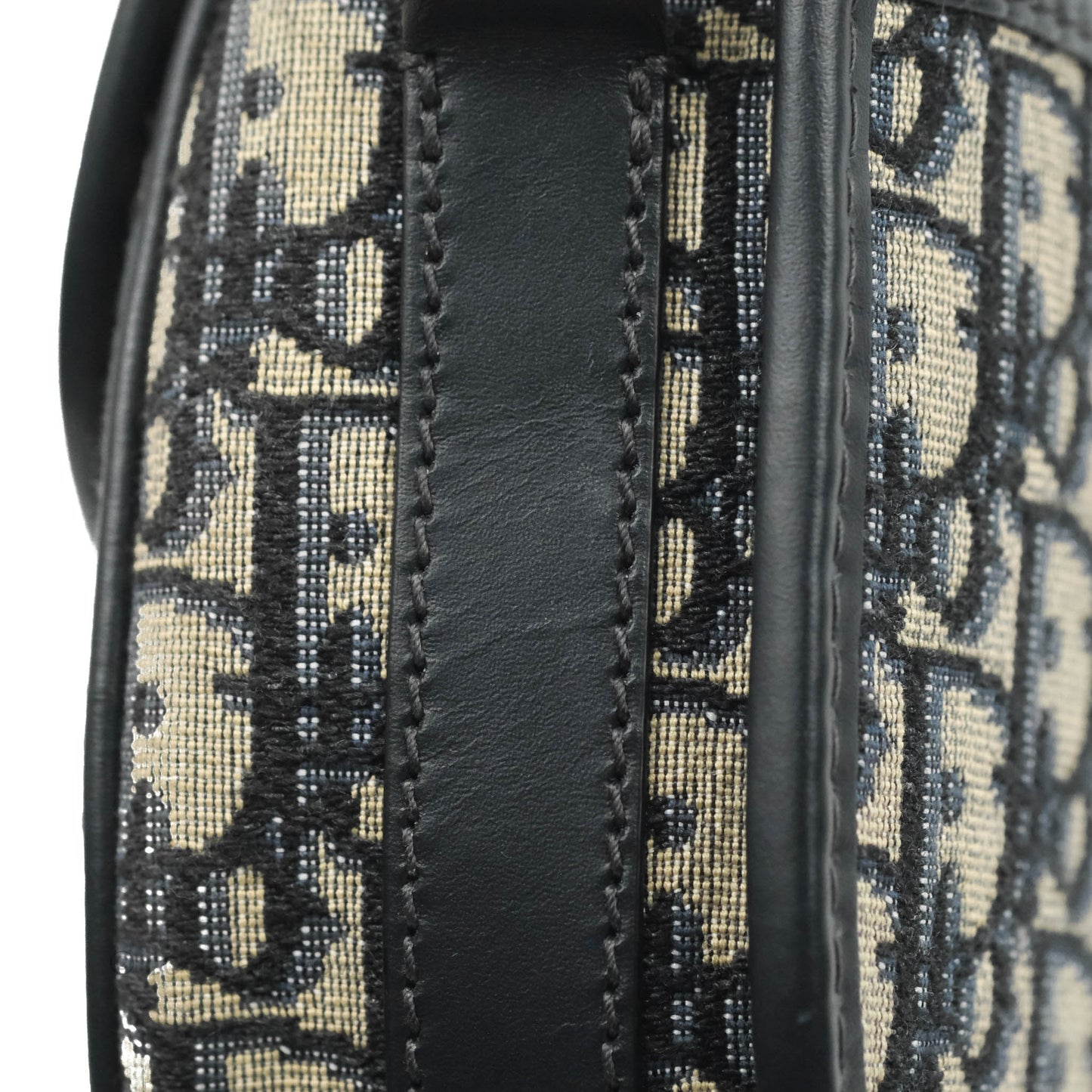 Dior Medium Bobby Bag Blue Oblique Jacquard Canvas