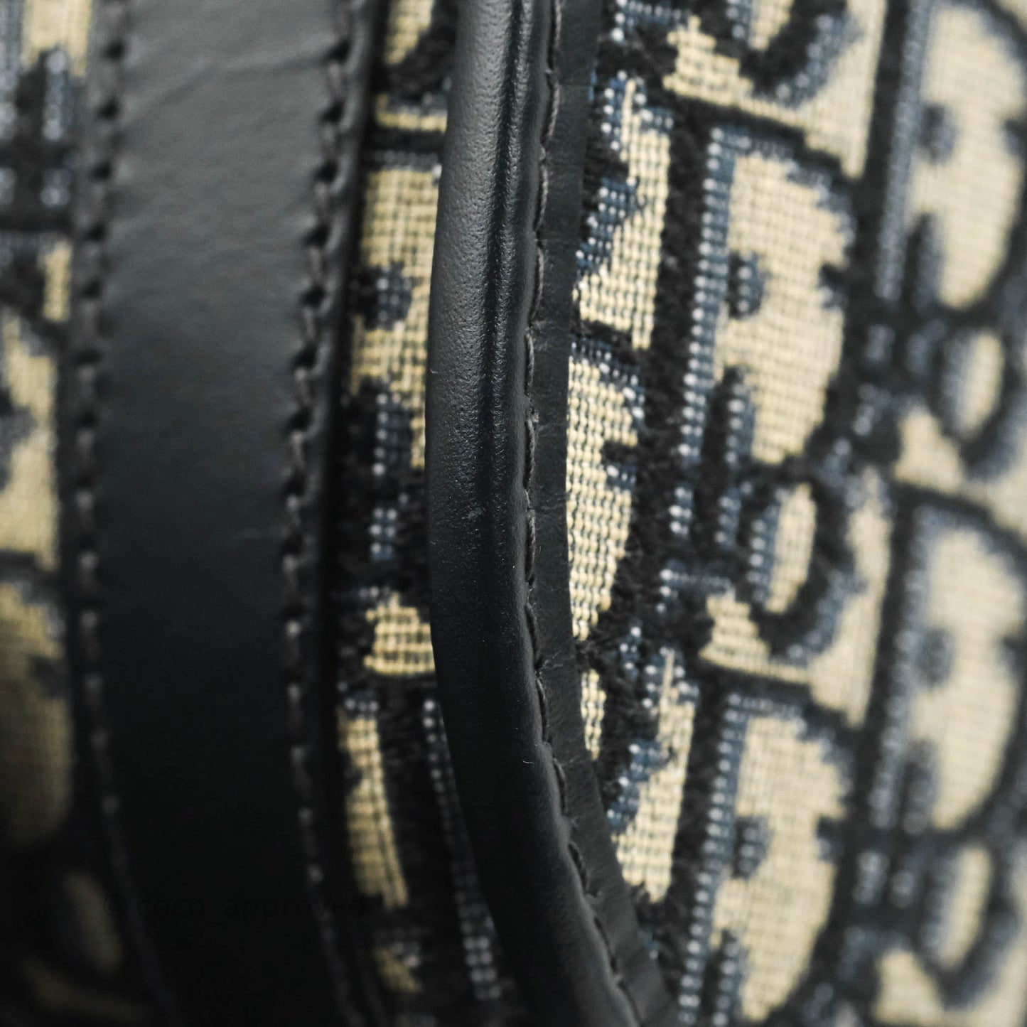 Dior Medium Bobby Bag Blue Oblique Jacquard Canvas