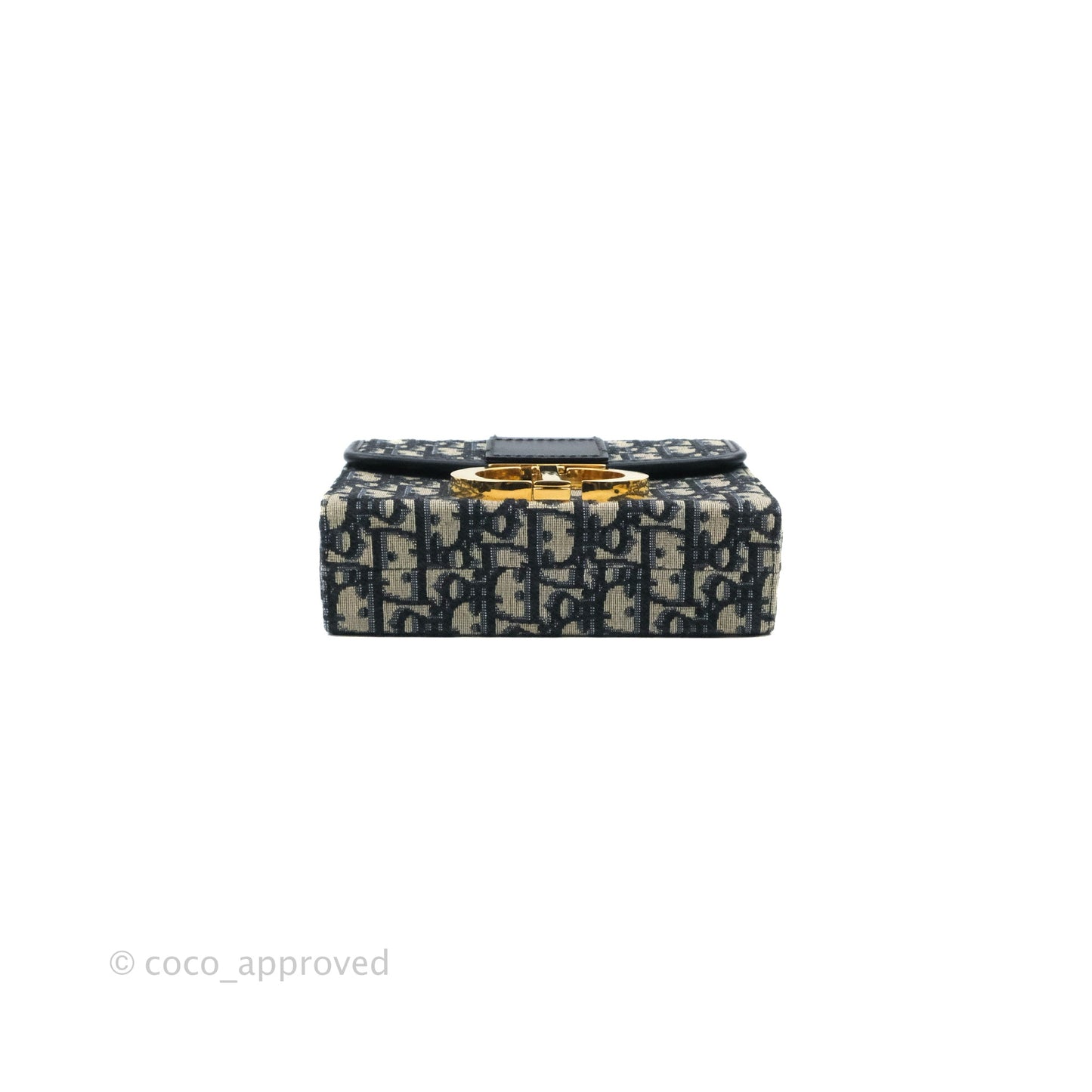Christian Dior 30 Montaigne Oblique Jacquard Box Bag