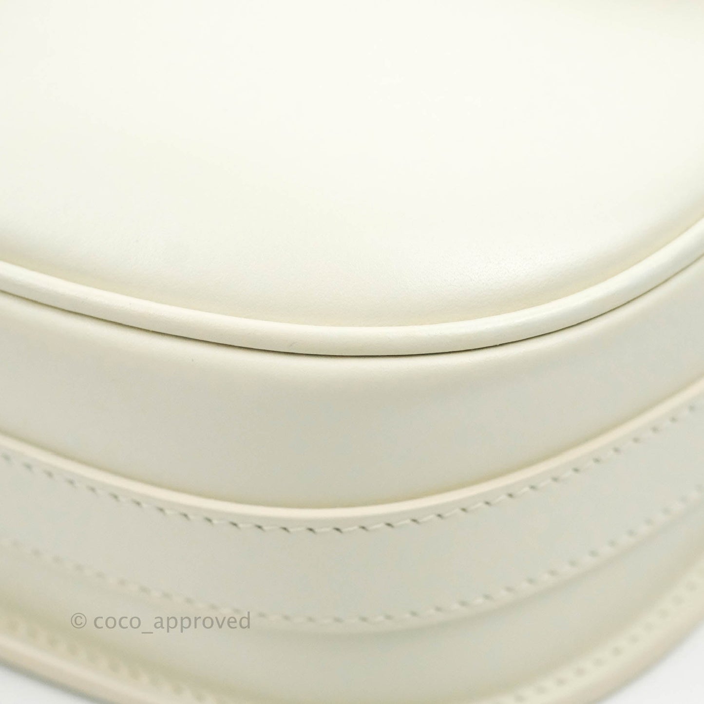 Dior Medium Bobby Bag Off White Calfskin Gold Hardware