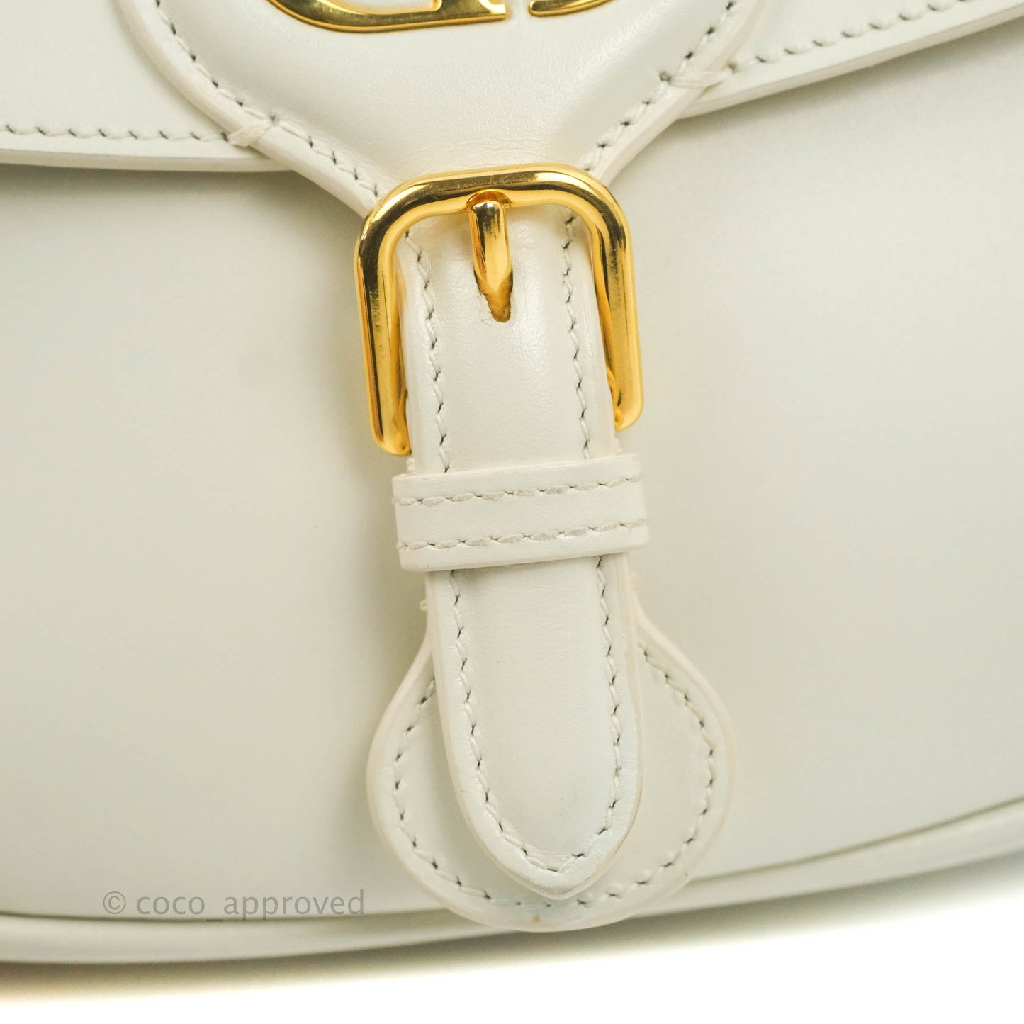 Dior Medium Bobby Bag Off White Calfskin Gold Hardware