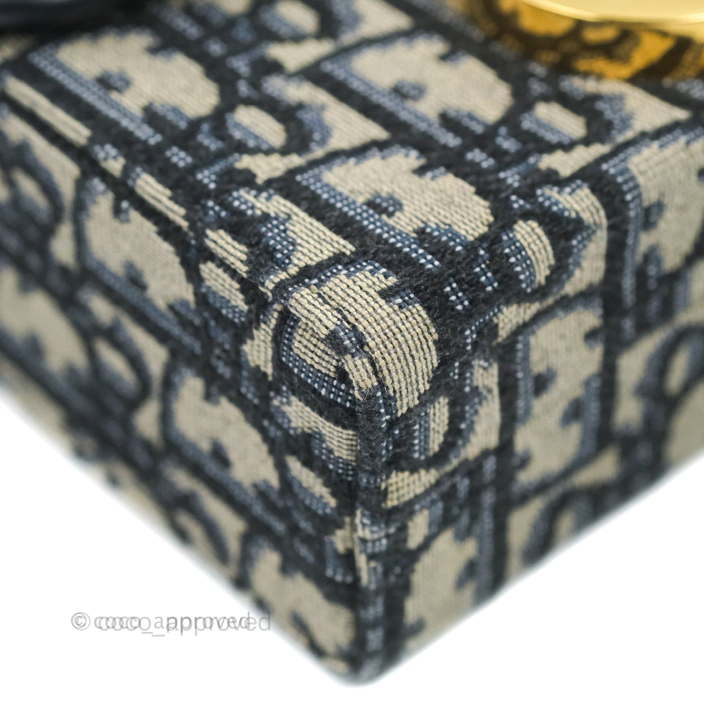 Christian Dior 30 Montaigne Oblique Jacquard Box Bag