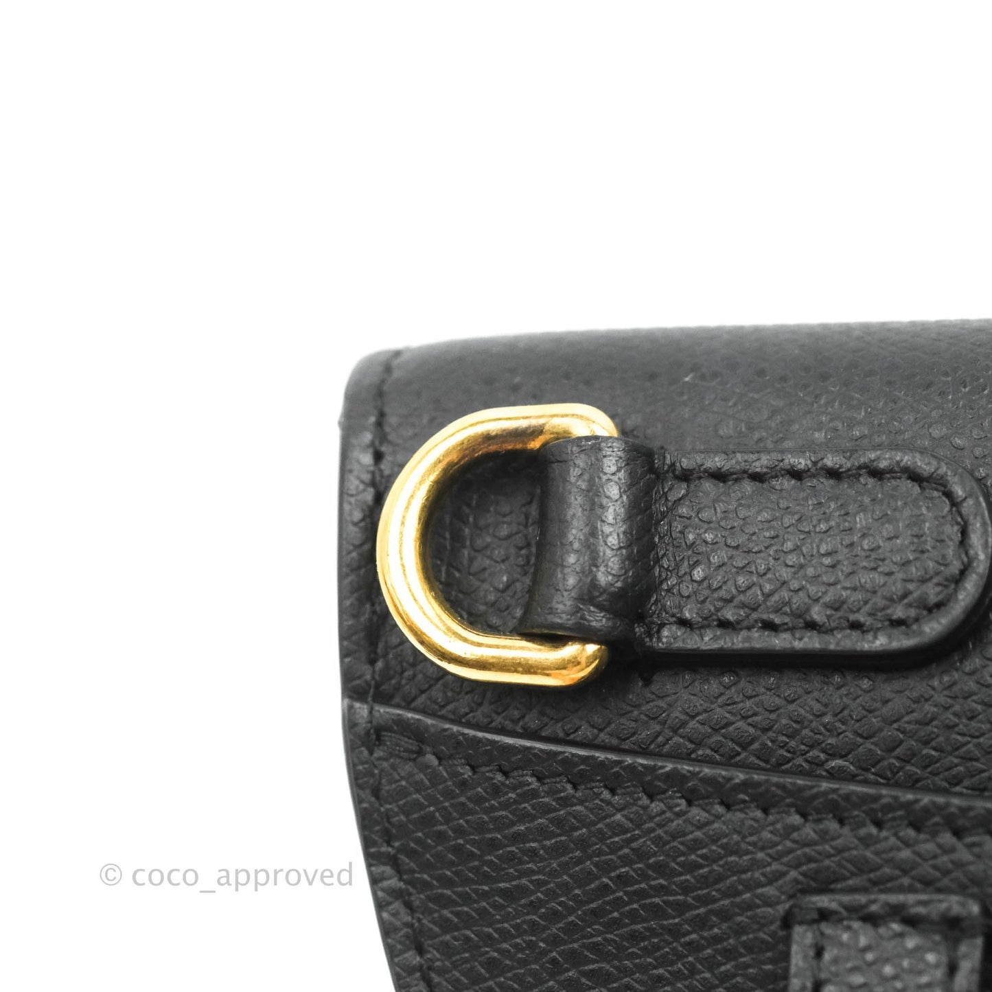 Christian Dior Saddle Belt Bag Black Calfskin Gold Hardware