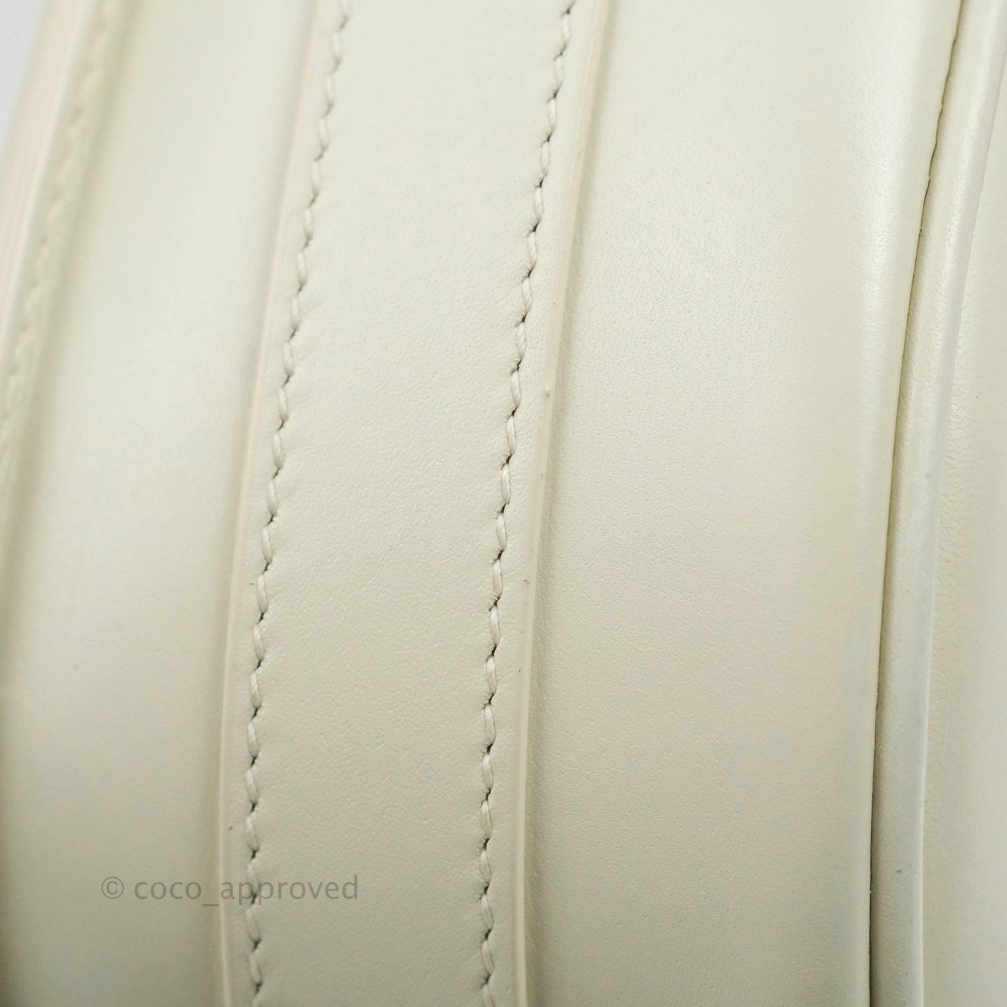 Dior Medium Bobby Bag Off White Calfskin Gold Hardware