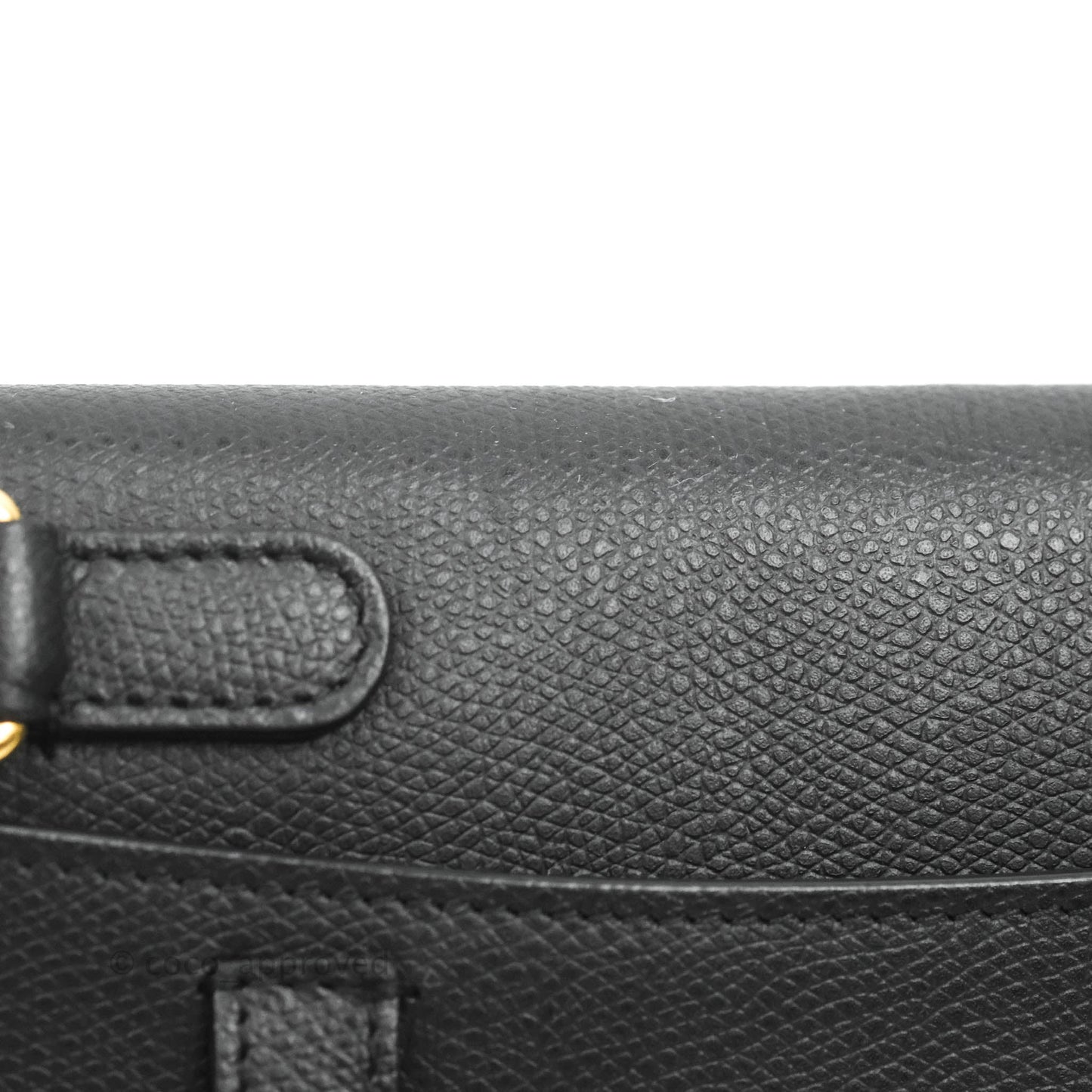 Christian Dior Saddle Belt Bag Black Calfskin Gold Hardware