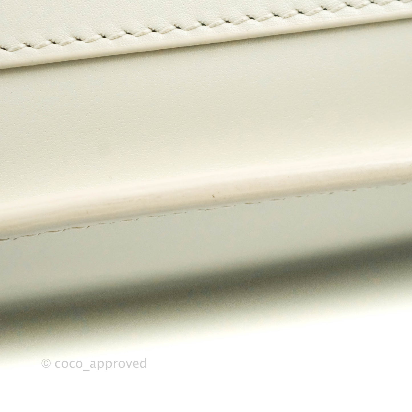 Dior Medium Bobby Bag Off White Calfskin Gold Hardware