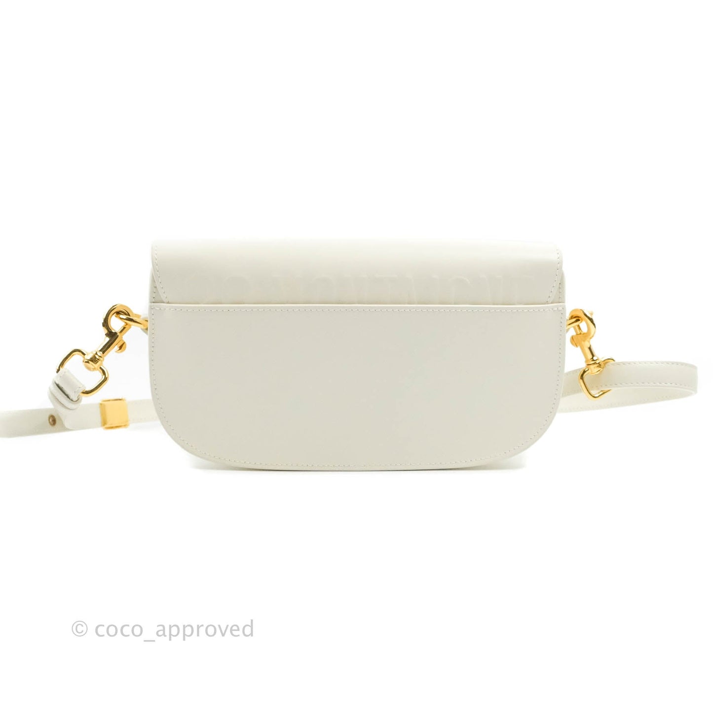 Dior Bobby East-West Bag Calfskin White