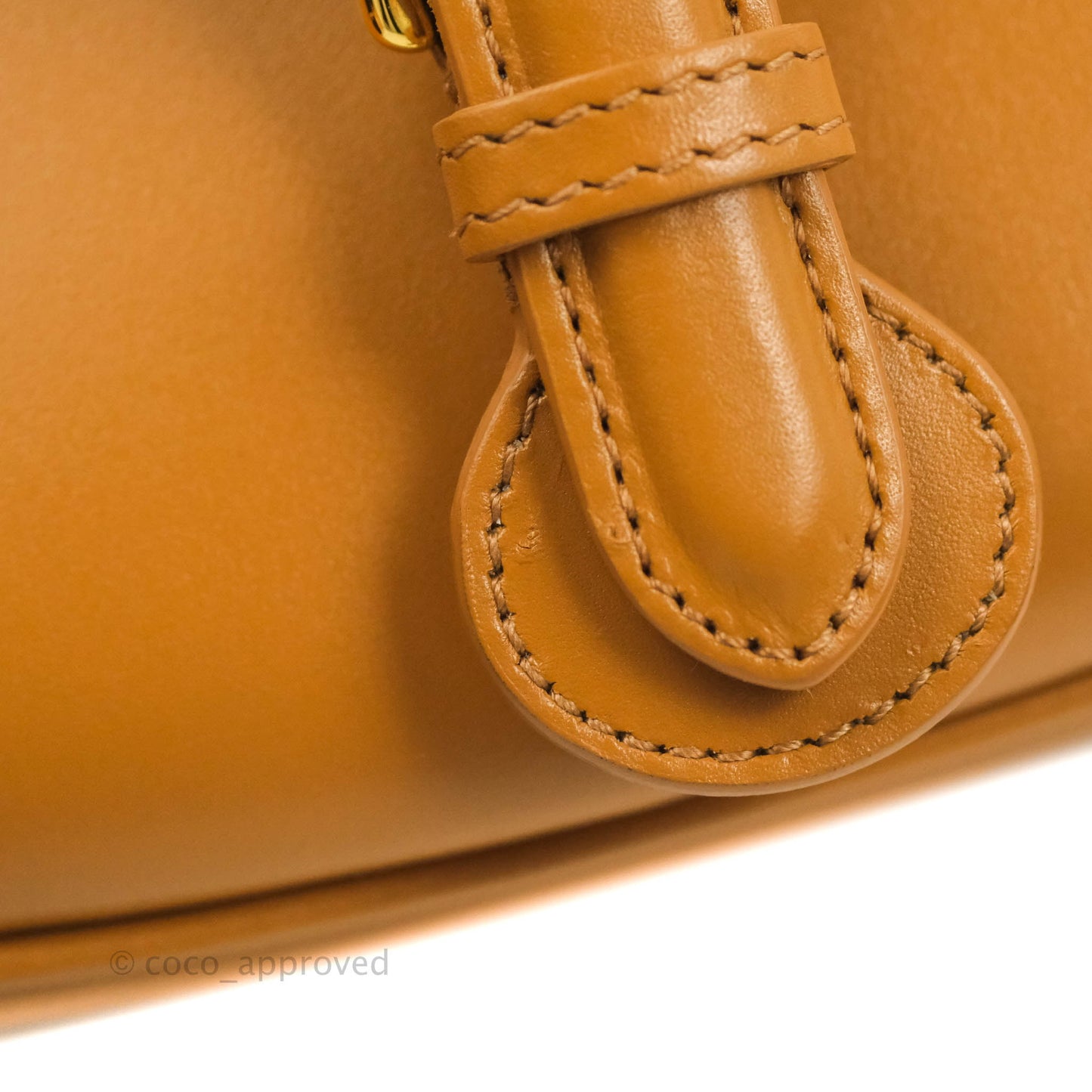 Dior Medium Bobby Bag Camel Calfskin Gold Hardware