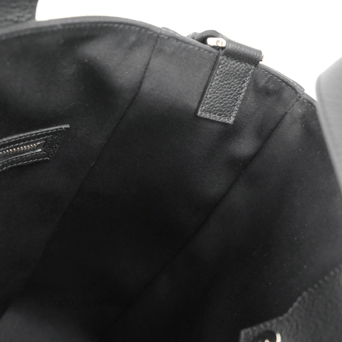 Dior Men's Saddle Tote Bag with Shoulder Strap Black Grained Leather